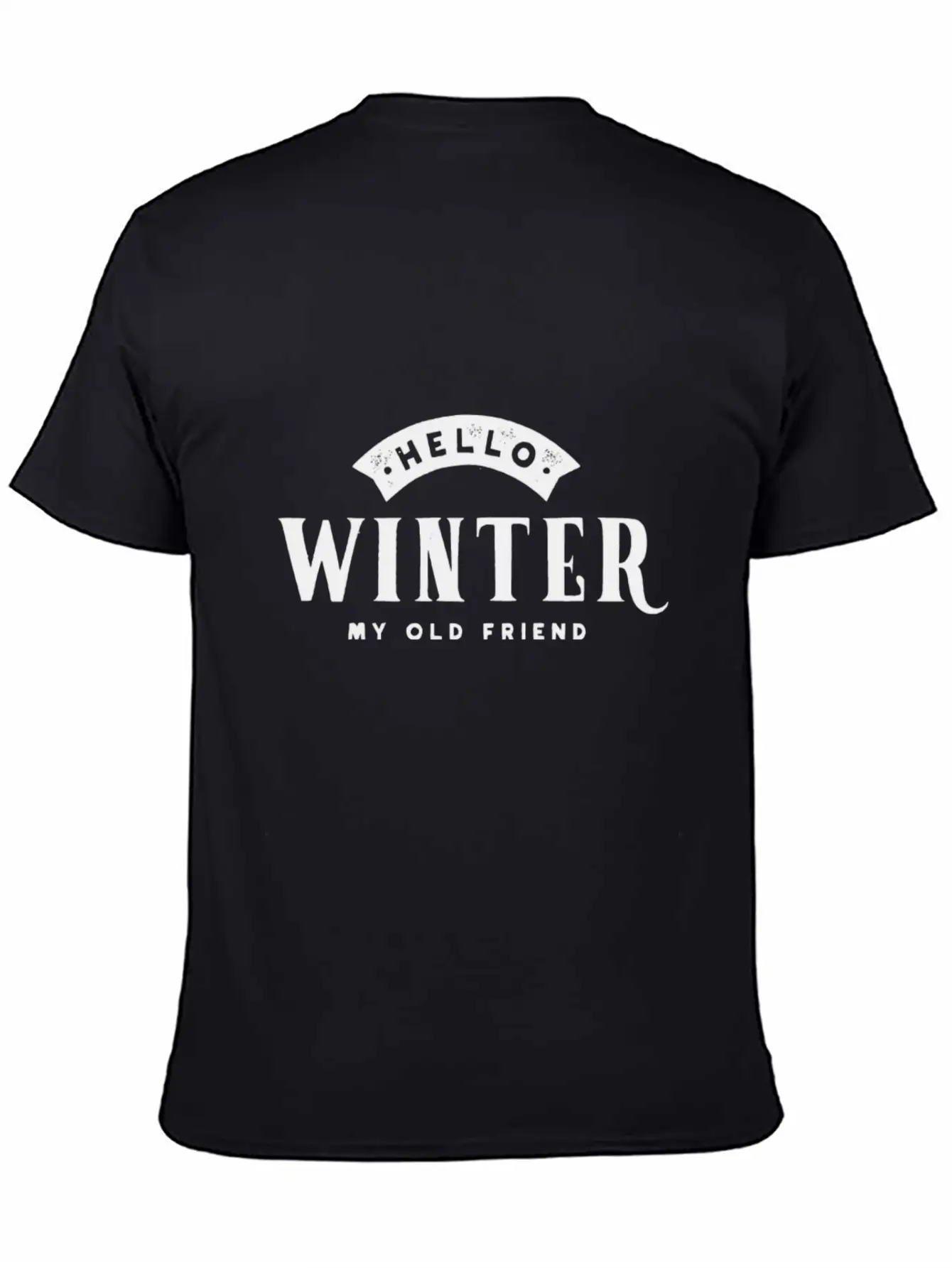 Helo Winter Unisex Short Sleeve Soft Cotton T-Shirt – Casual Everyday Wear
