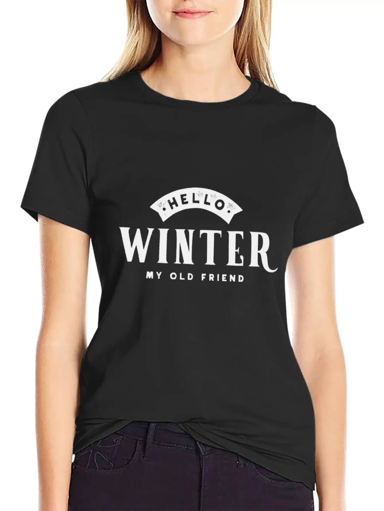 Helo Winter Unisex Short Sleeve Soft Cotton T-Shirt – Casual Everyday Wear