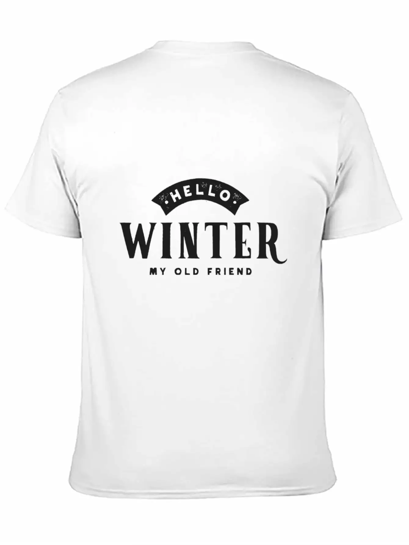 Helo Winter Unisex Short Sleeve Soft Cotton T-Shirt – Casual Everyday Wear