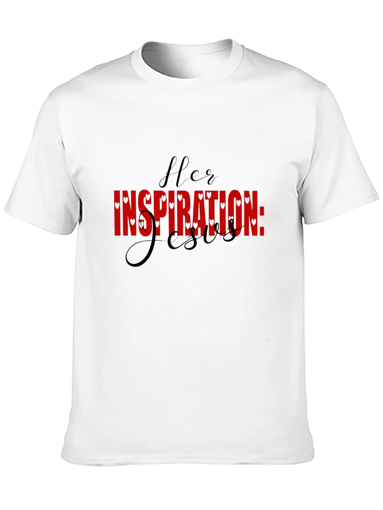 Her Inspiration Comfortable Minimalist Graphic Tee – Summer Style Essential