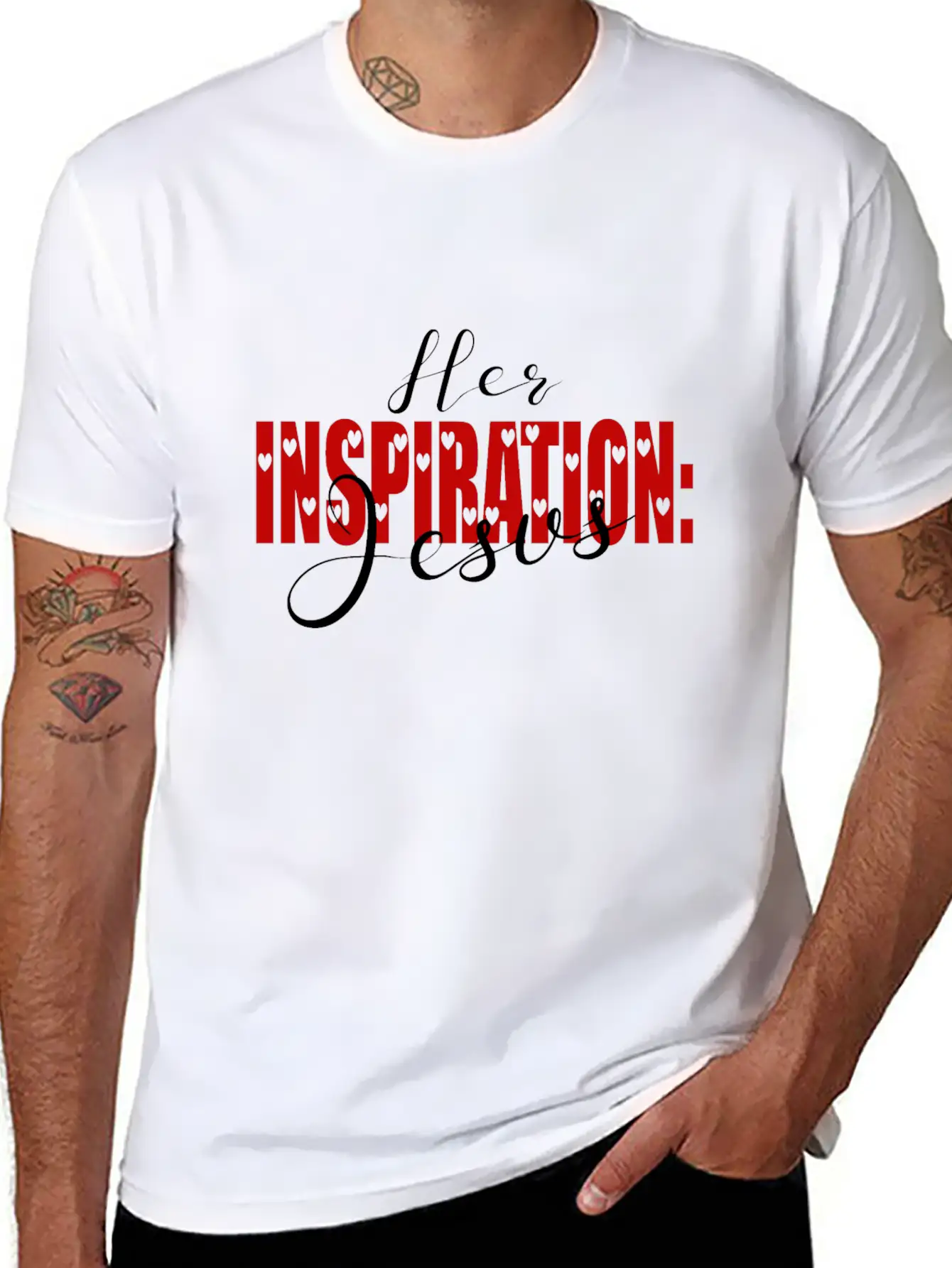 Her Inspiration Comfortable Minimalist Graphic Tee – Summer Style Essential