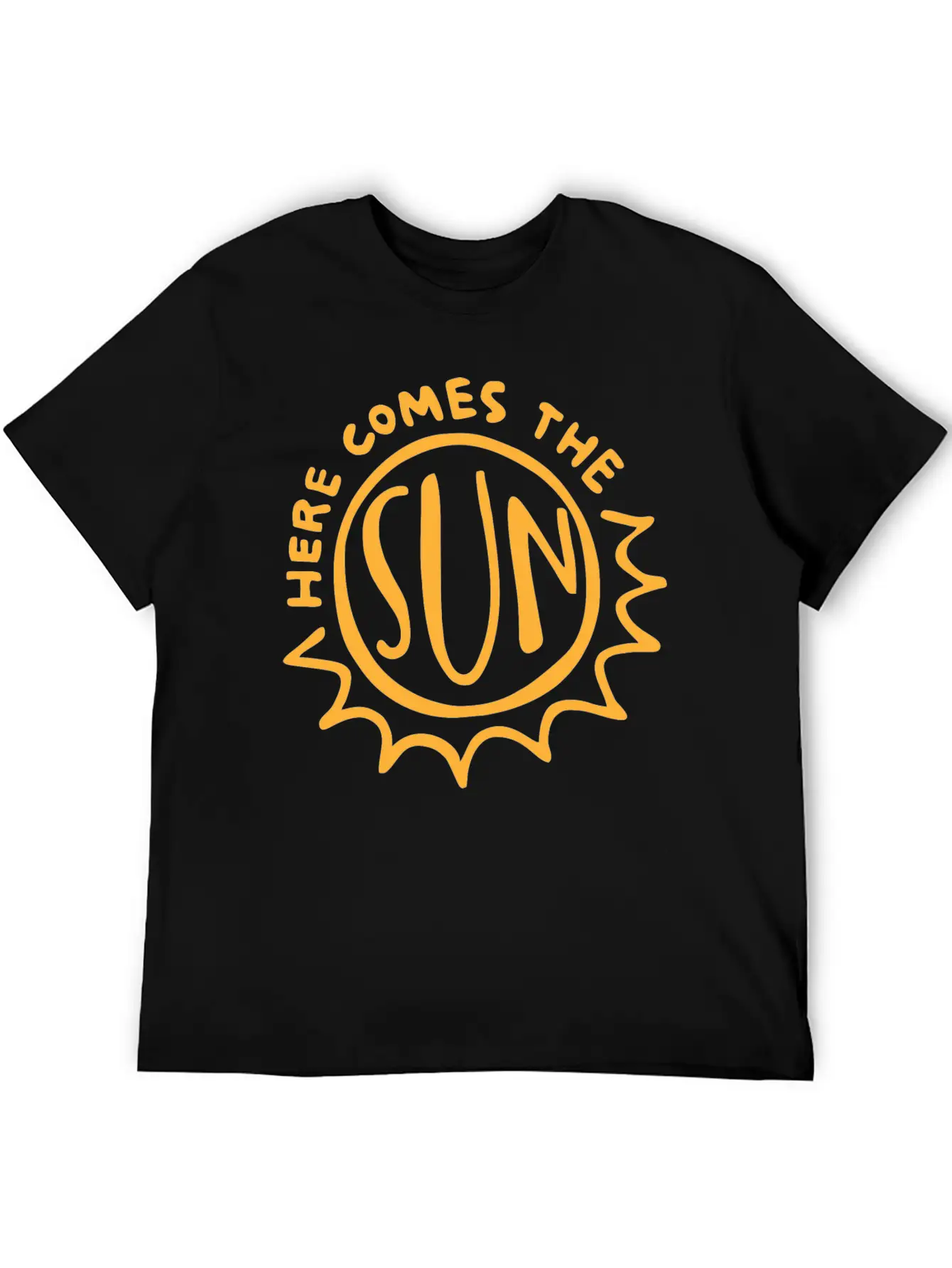 Here Comes The Sun Comfortable Minimalist Graphic Tee – Summer Style Essential