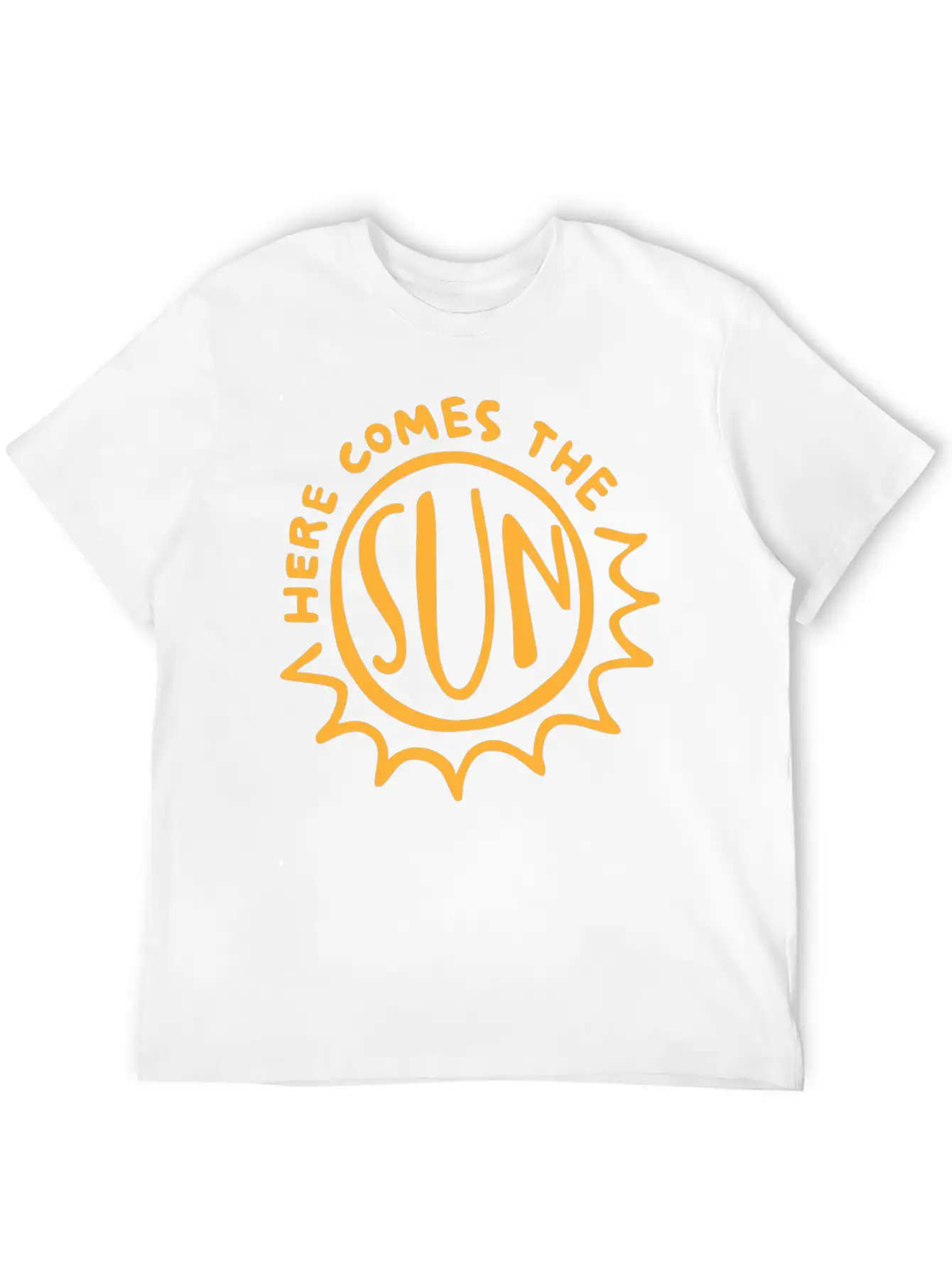 Here Comes The Sun Comfortable Minimalist Graphic Tee – Summer Style Essential