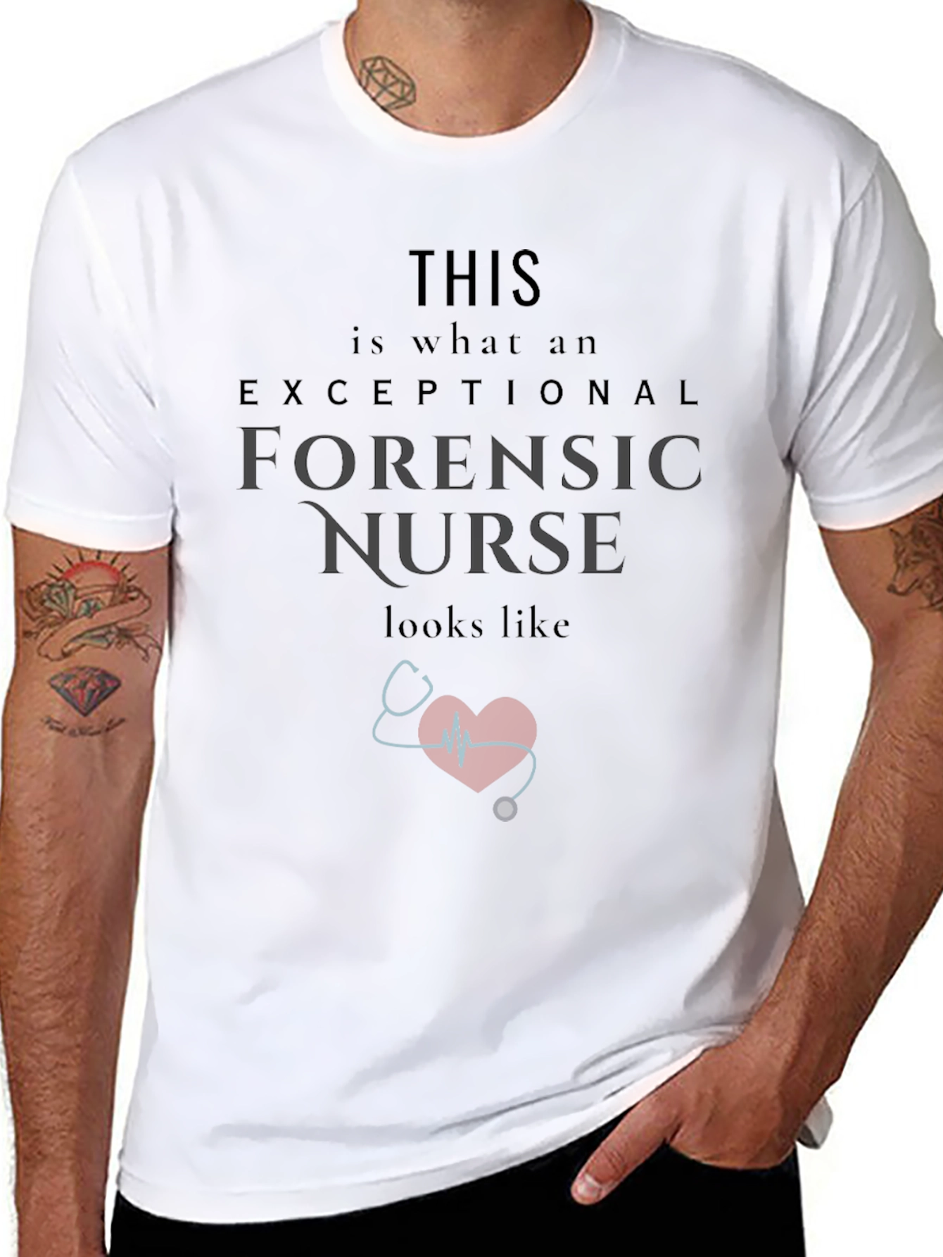 Exceptional Forensic Nurse Graphic Tee