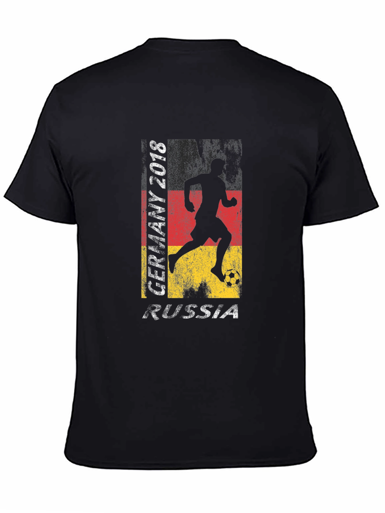 Germany 2018 Soccer T-Shirt - Black