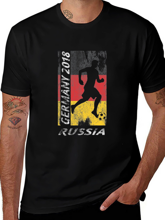 Germany 2018 Soccer T-Shirt - Black