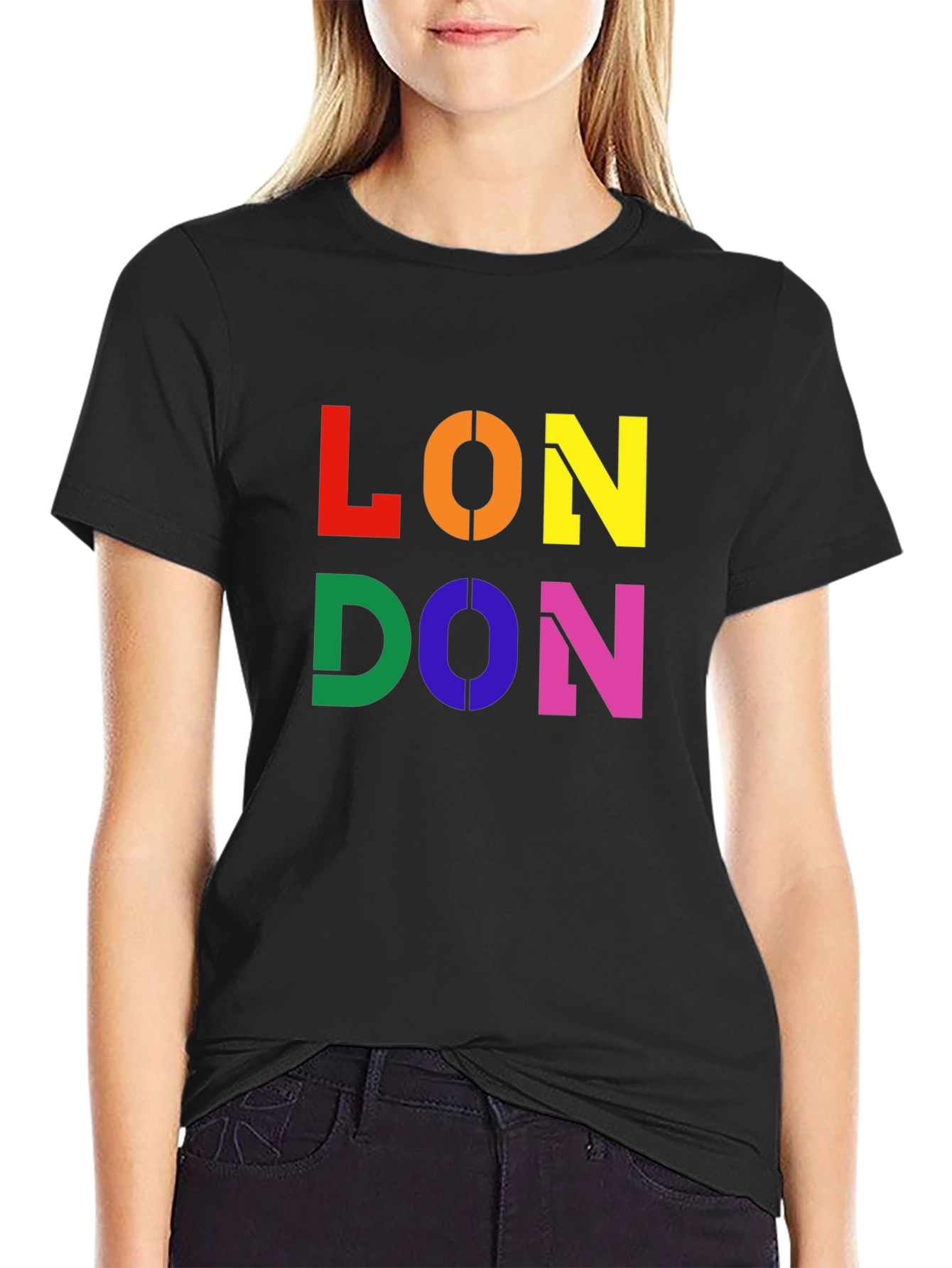 Colorful London Graphic Tee