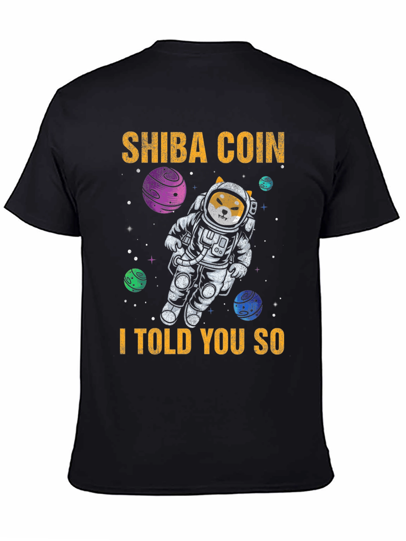 Shiba Coin I Told You So T-Shirt