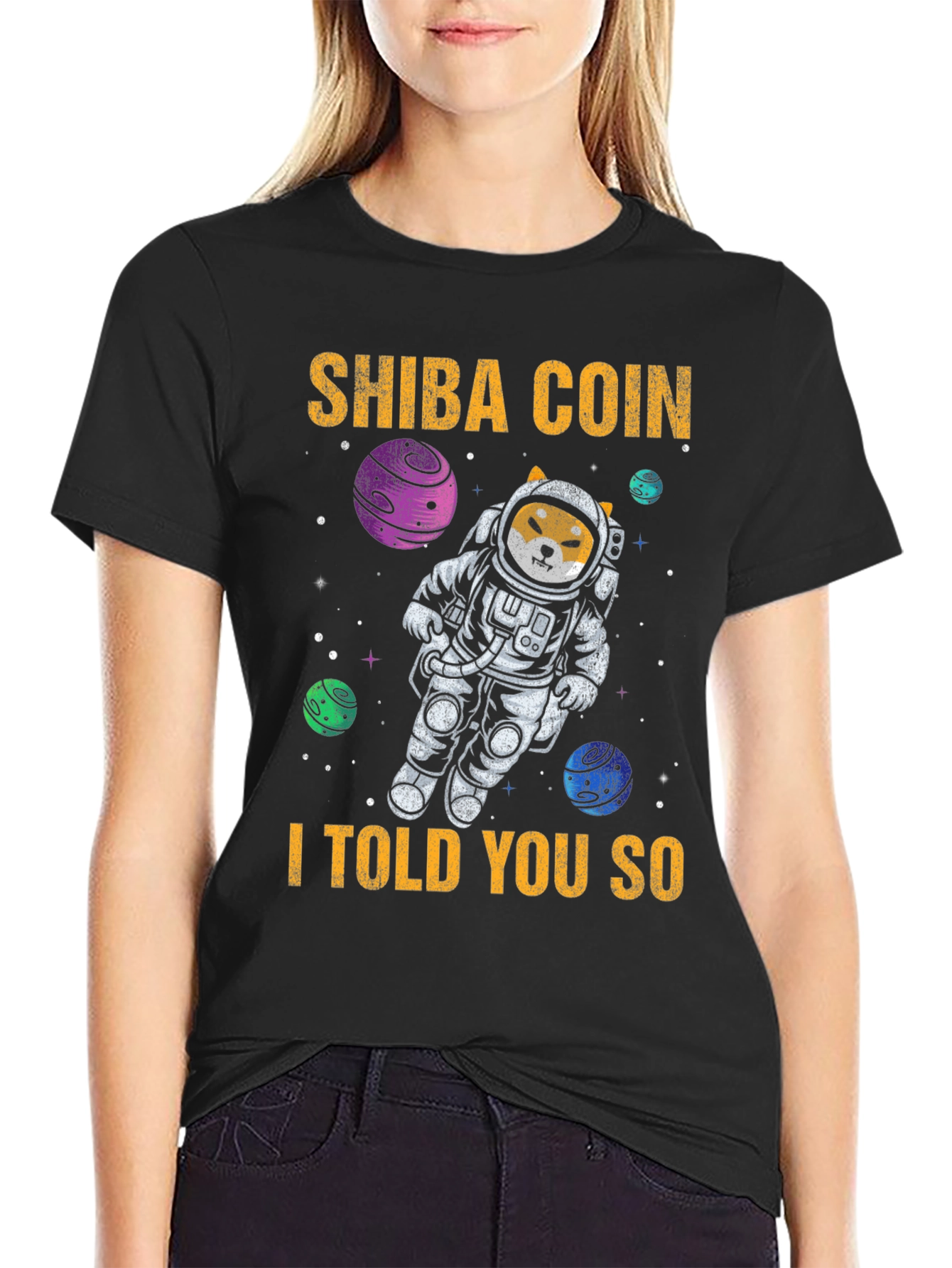 Shiba Coin I Told You So T-Shirt