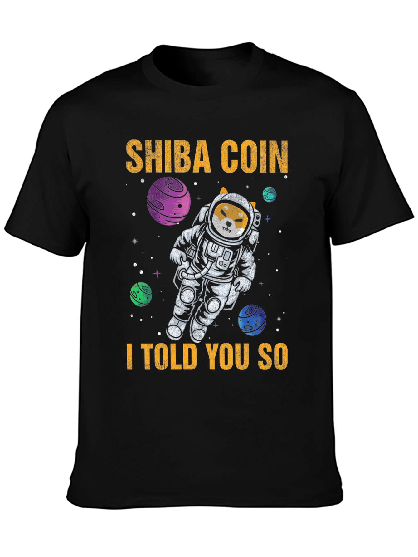 Shiba Coin I Told You So T-Shirt