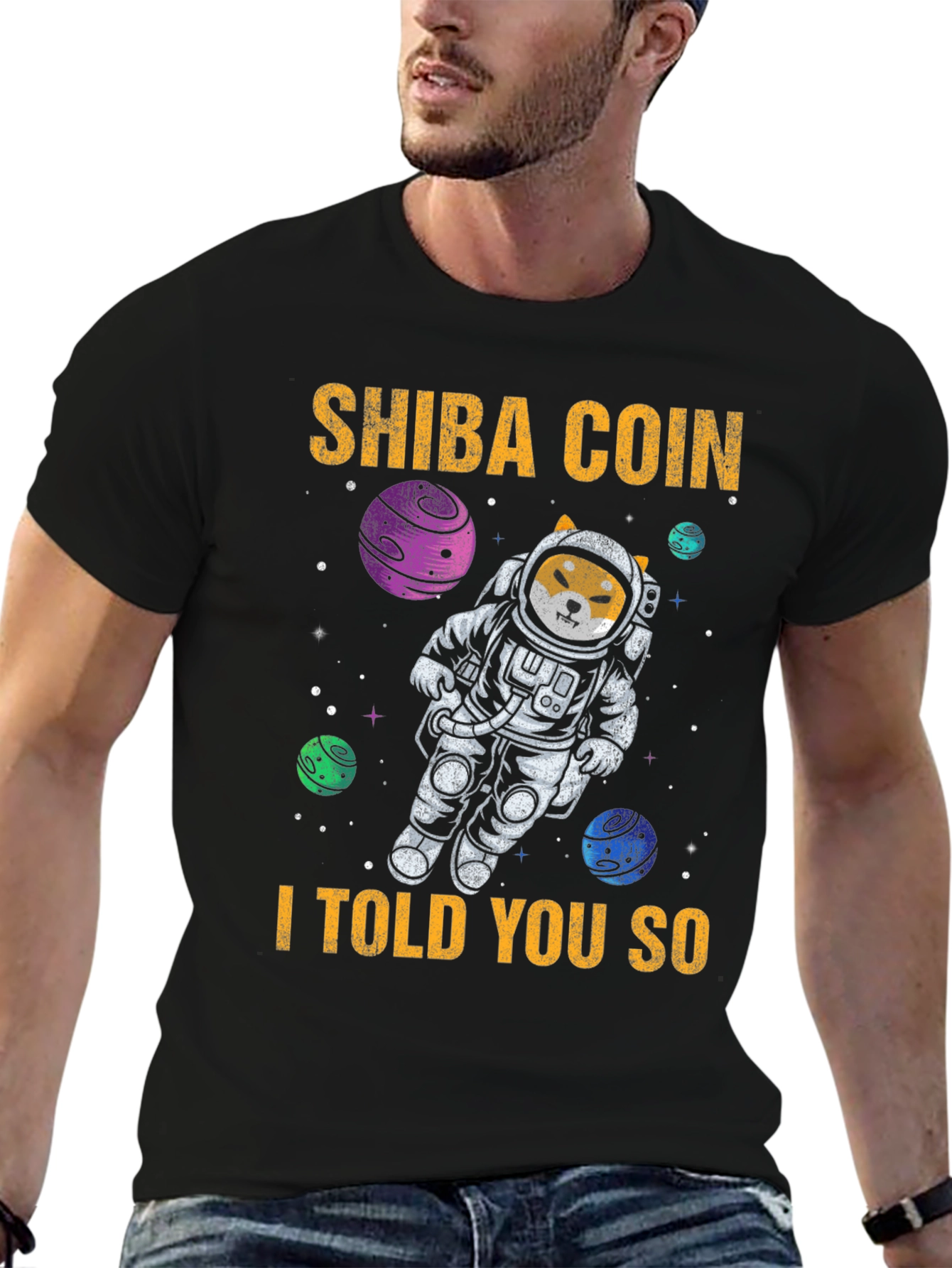 Shiba Coin I Told You So T-Shirt