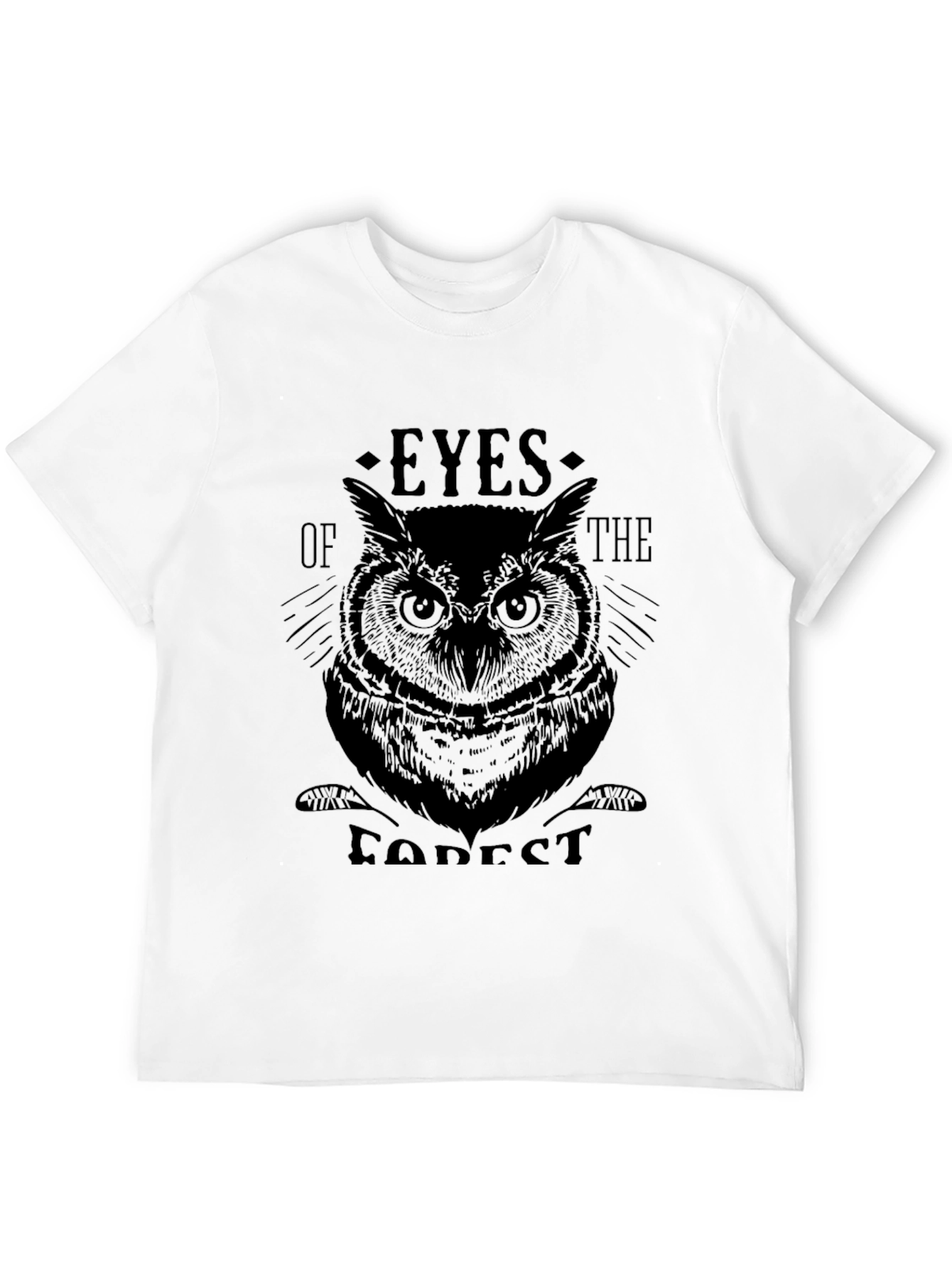 Eyes of the Forest Owl Graphic Tee