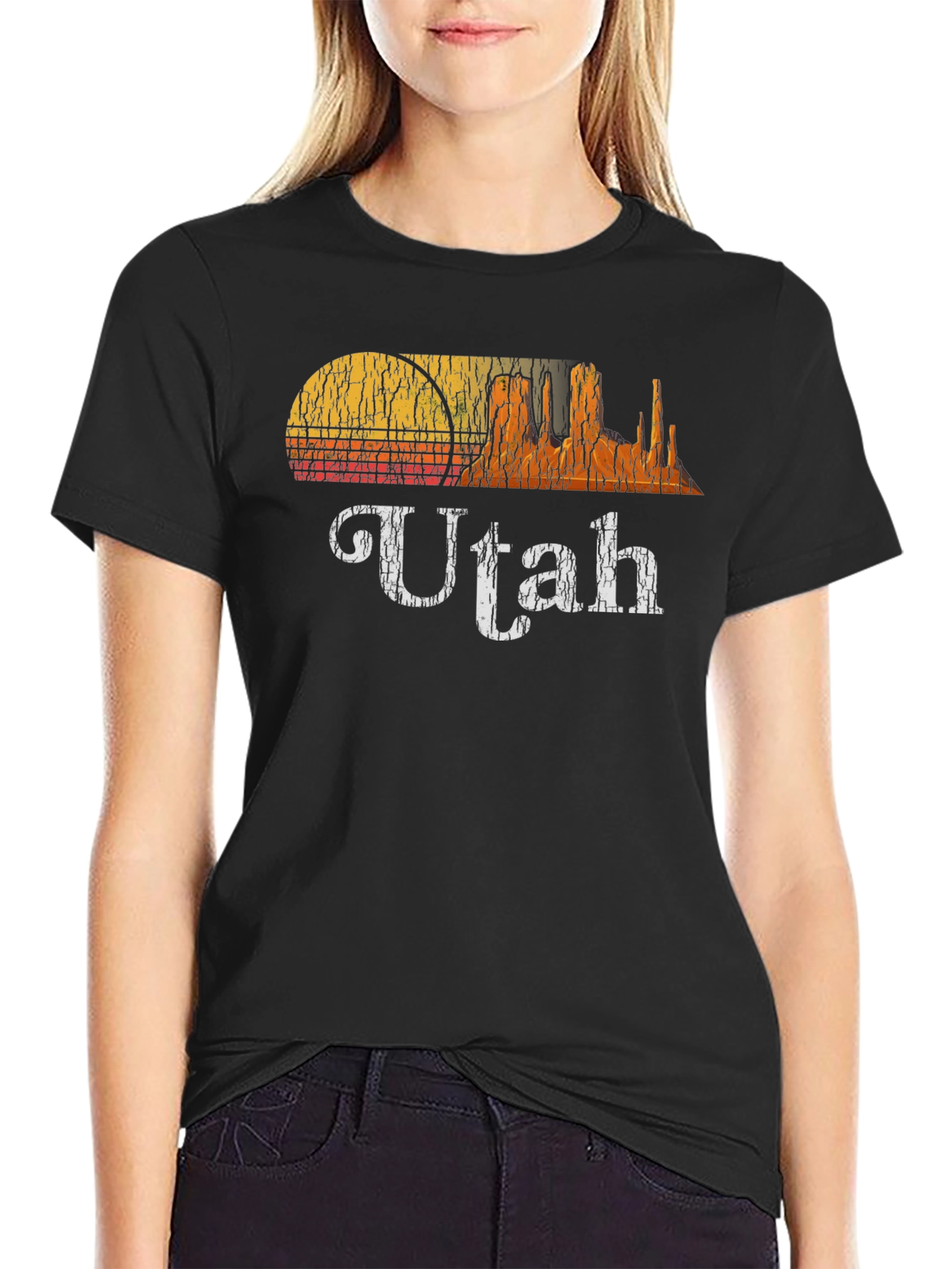 Utah Retro Graphic T-Shirt