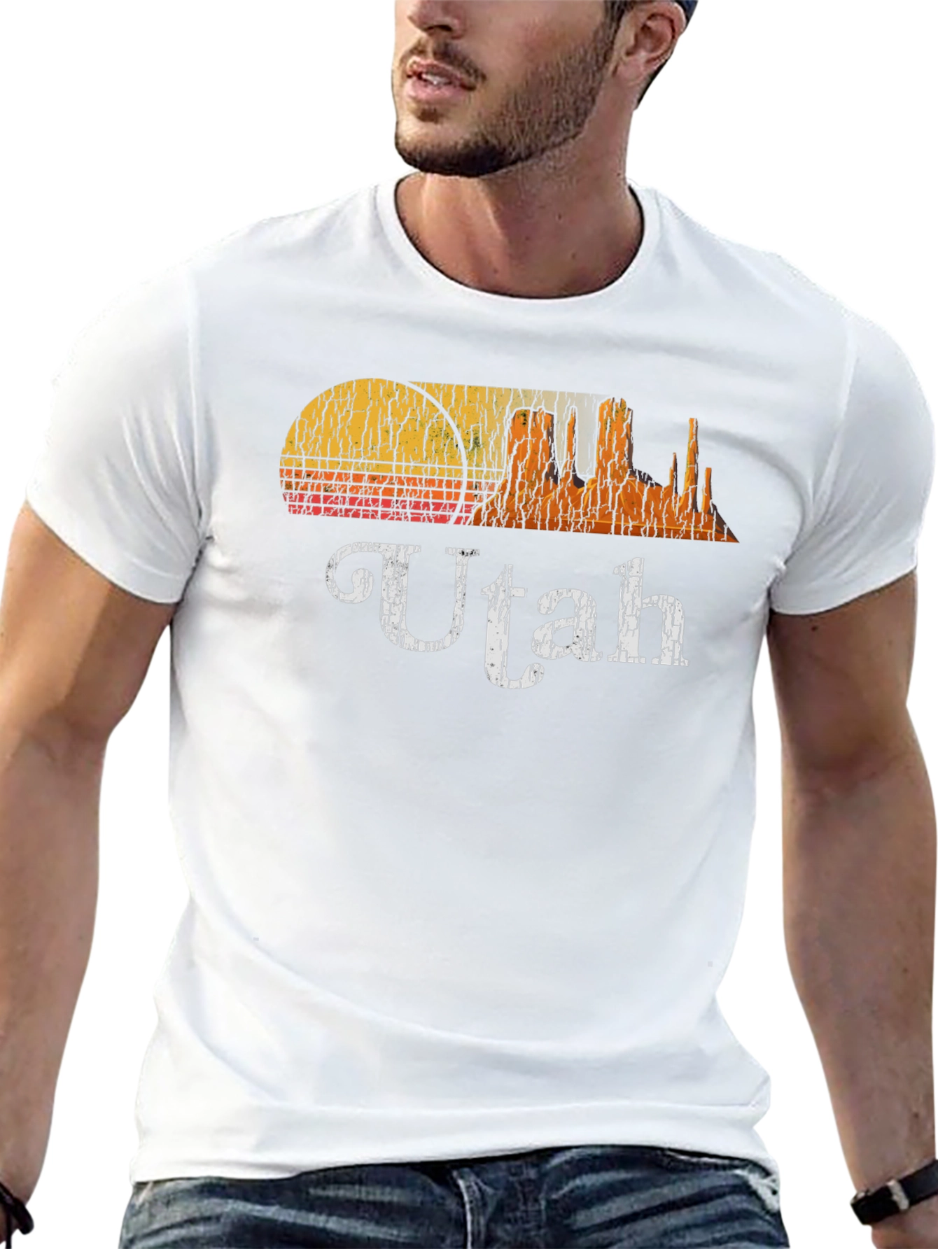 Utah Retro Graphic T-Shirt