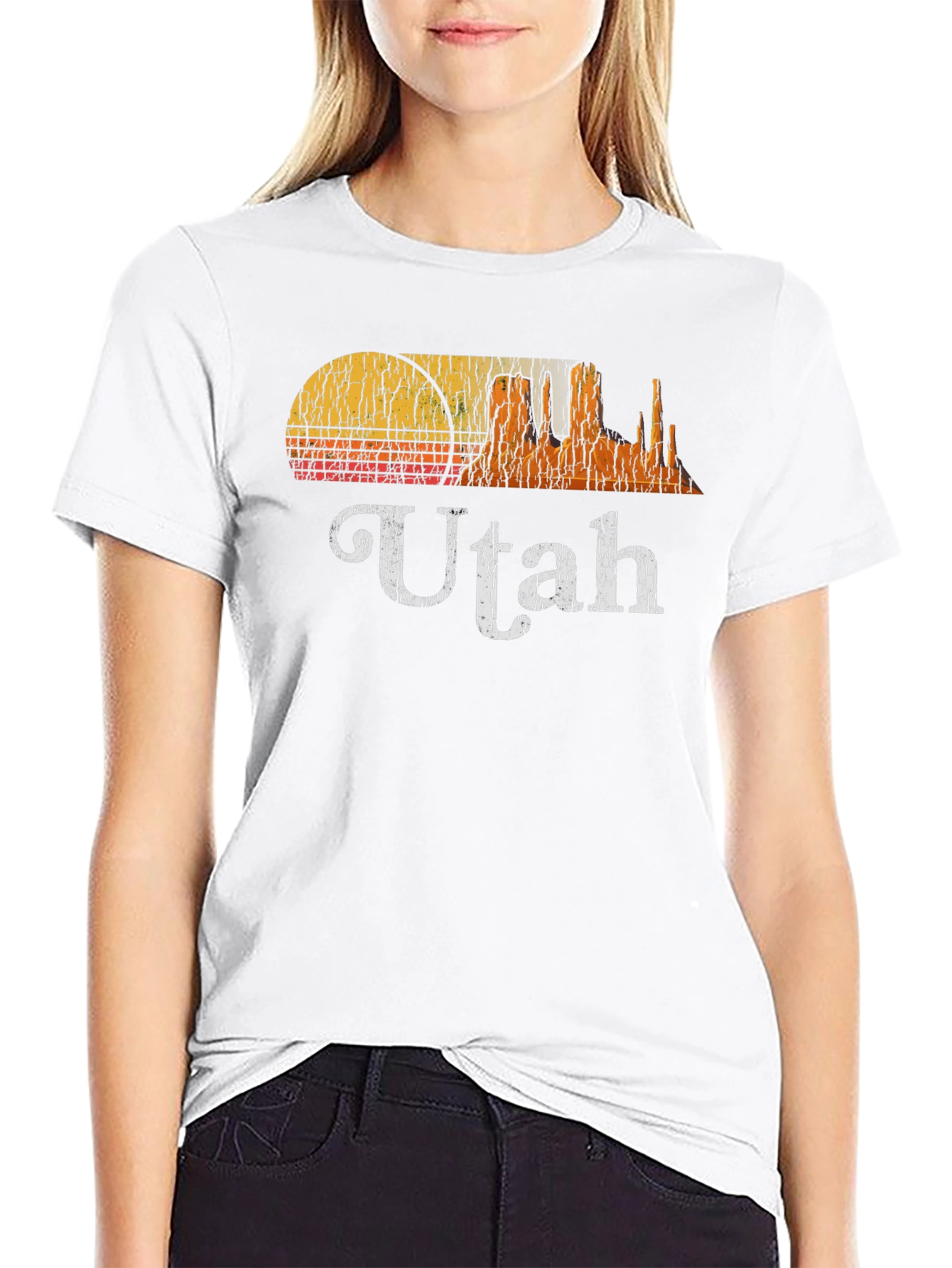 Utah Retro Graphic T-Shirt