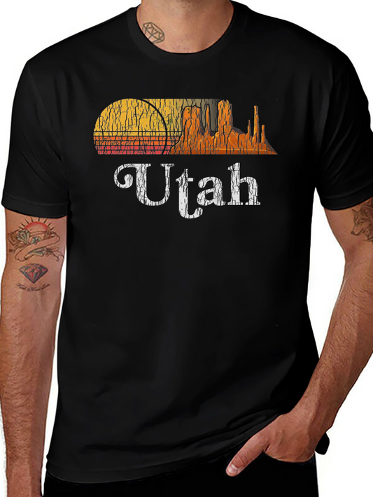 Utah Retro Graphic T-Shirt