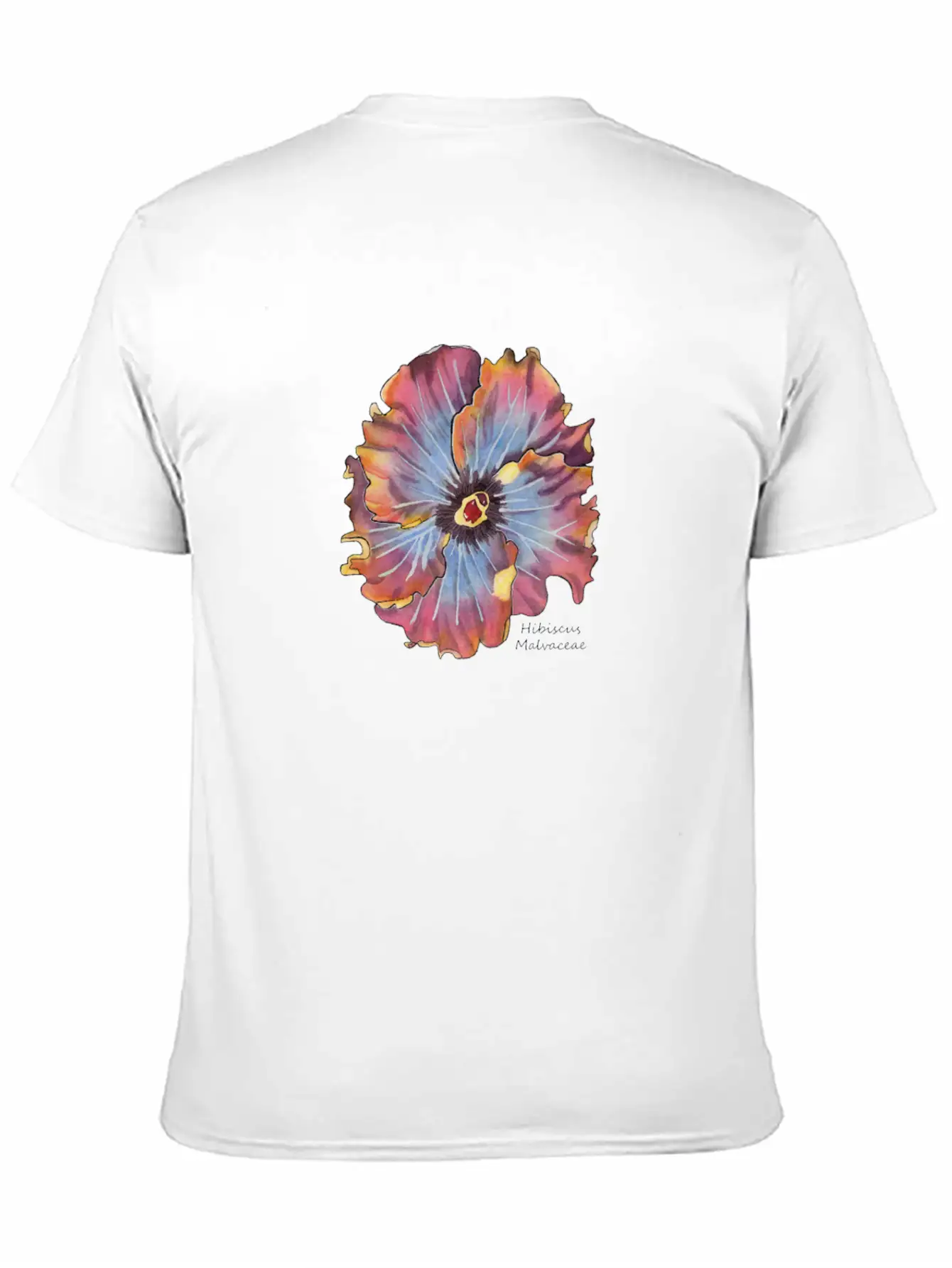 Hibiscus Flower Stylish Everyday T-Shirt – Unisex Basic Cotton Tee