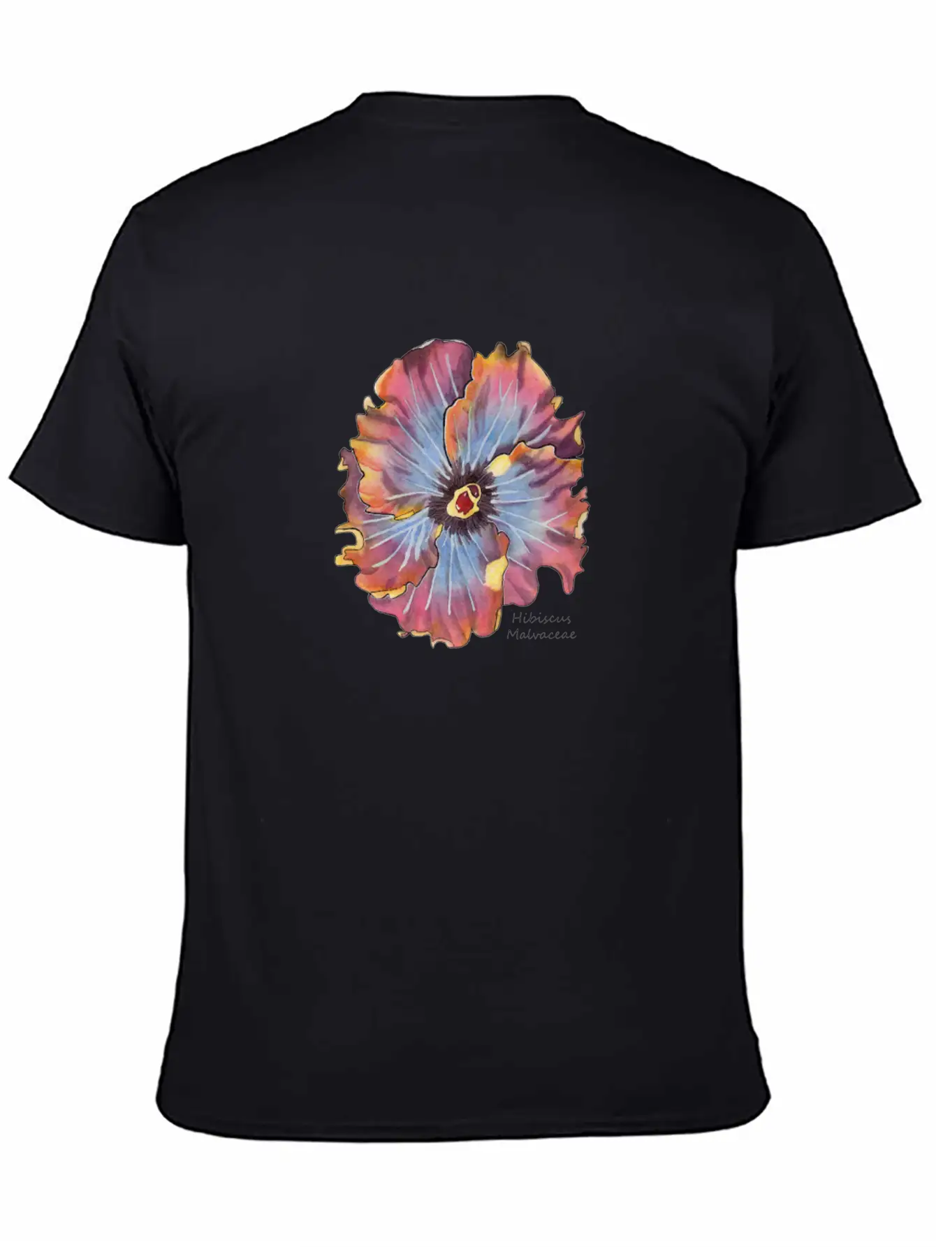 Hibiscus Flower Stylish Everyday T-Shirt – Unisex Basic Cotton Tee