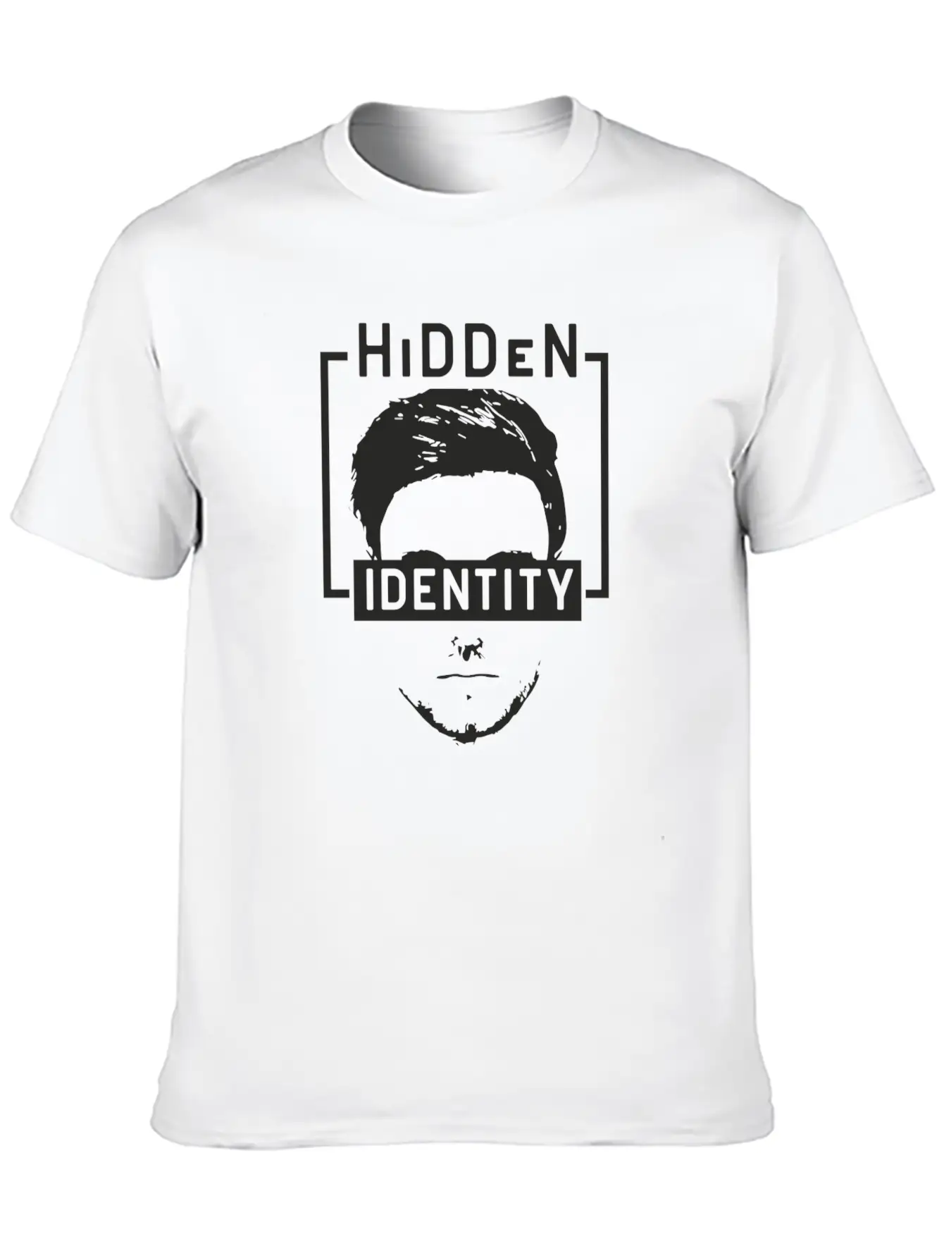 Hidden Identity Unisex Short Sleeve Soft Cotton T-Shirt – Casual Everyday Wear