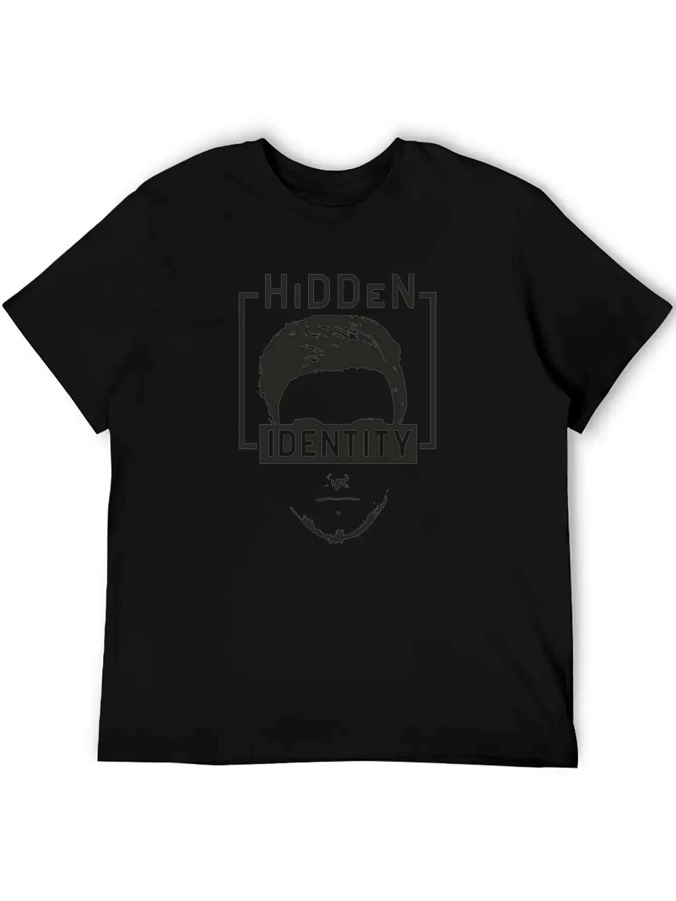 Hidden Identity Unisex Short Sleeve Soft Cotton T-Shirt – Casual Everyday Wear