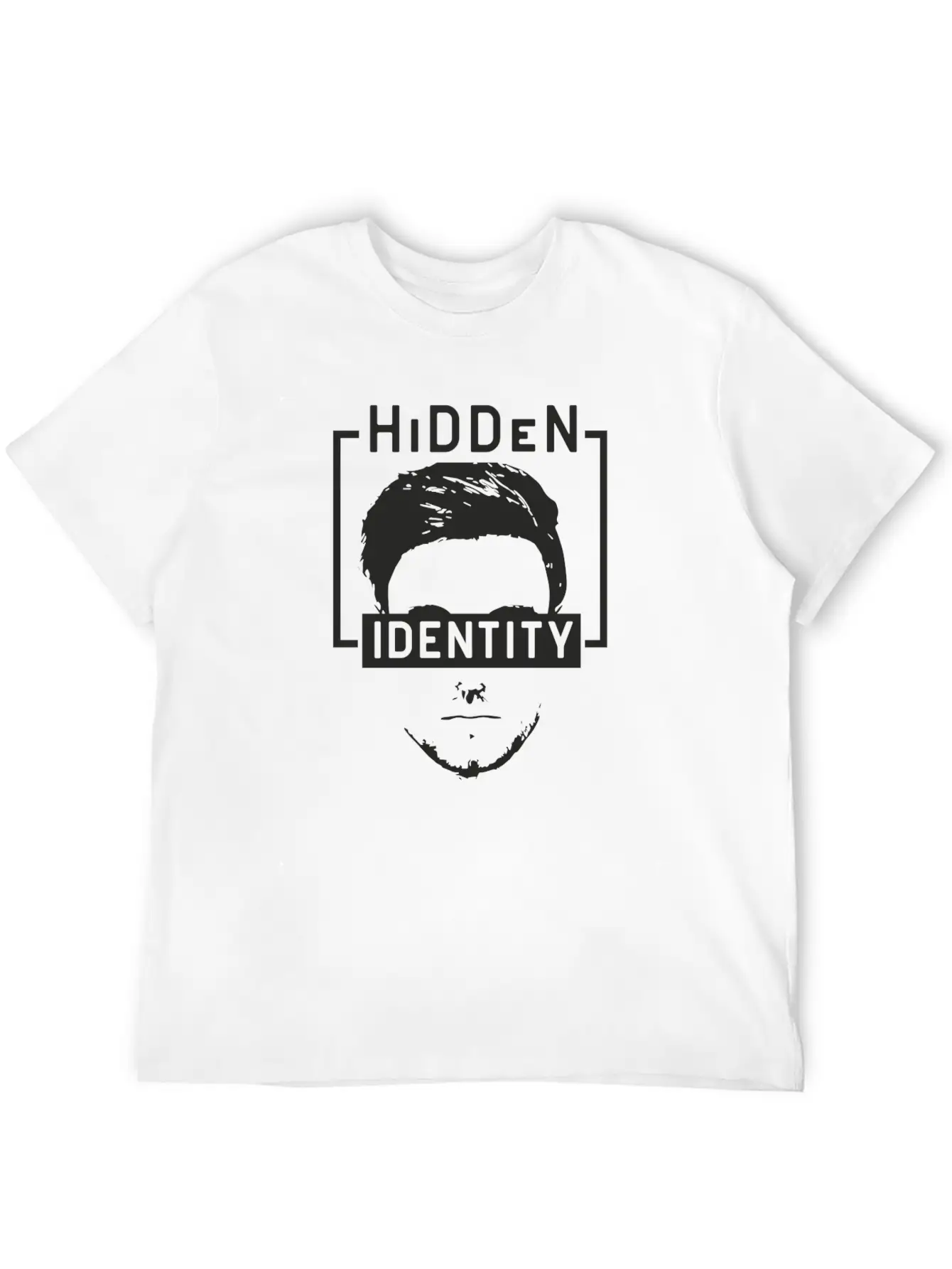 Hidden Identity Unisex Short Sleeve Soft Cotton T-Shirt – Casual Everyday Wear