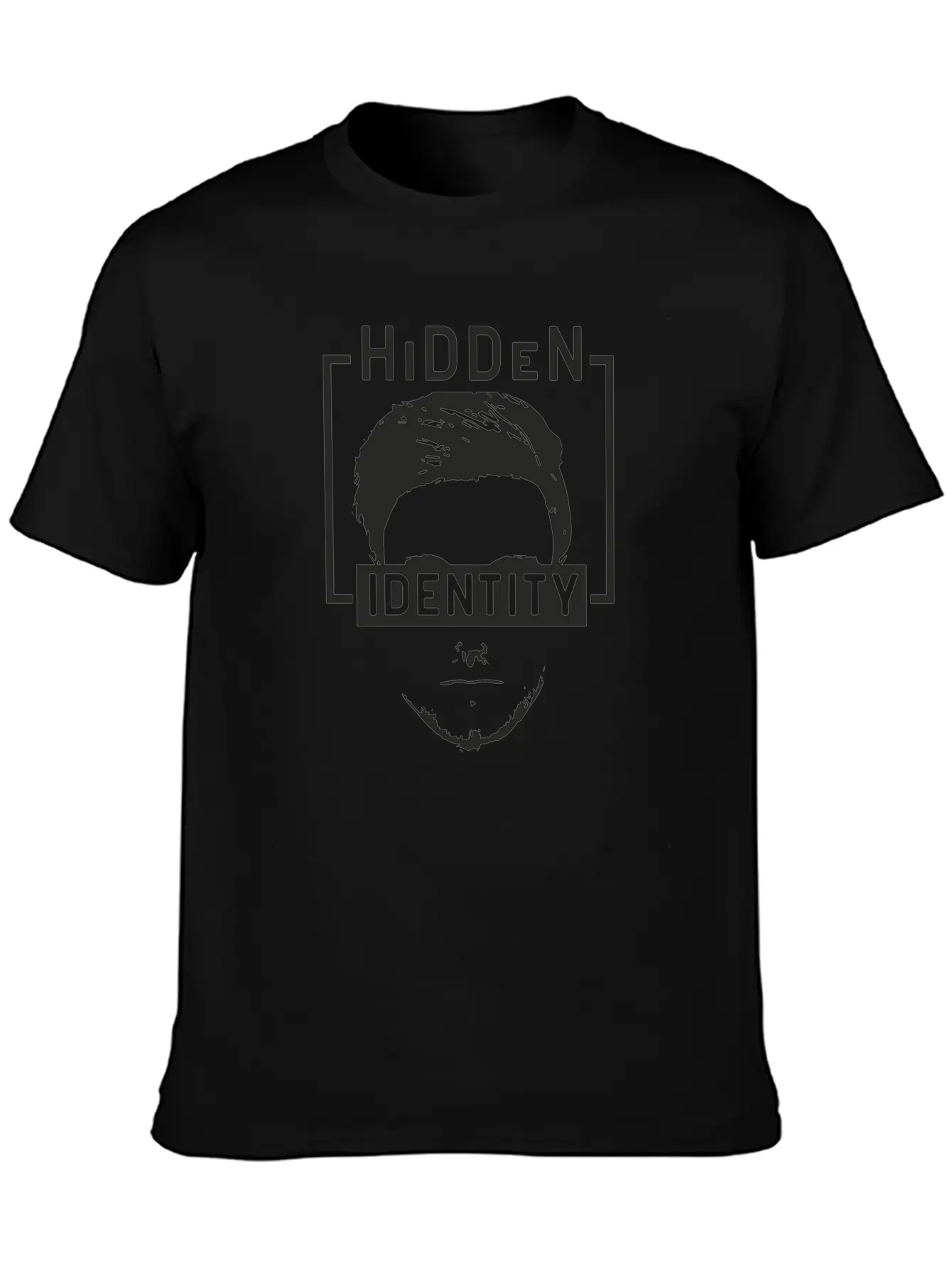 Hidden Identity Unisex Short Sleeve Soft Cotton T-Shirt – Casual Everyday Wear