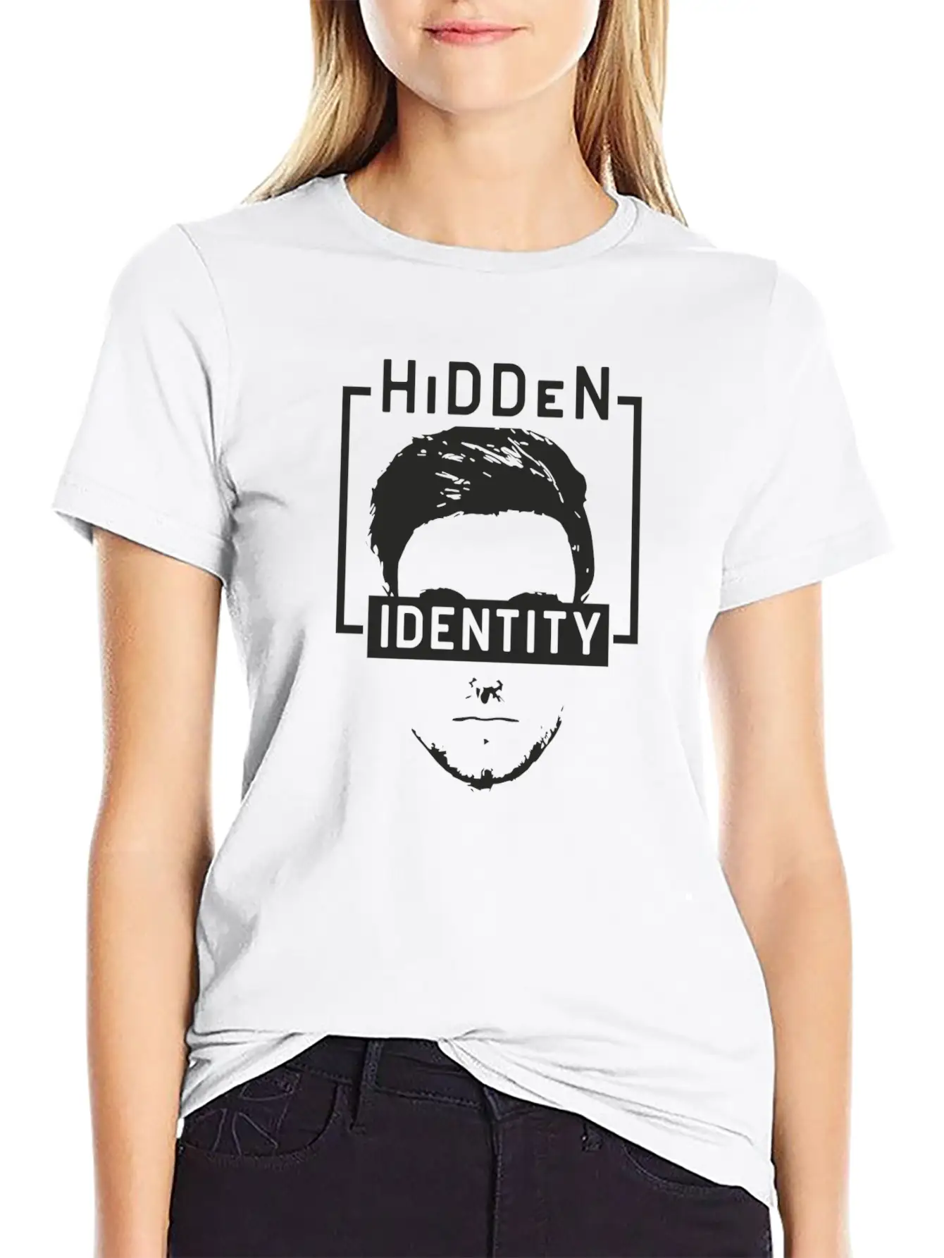 Hidden Identity Unisex Short Sleeve Soft Cotton T-Shirt – Casual Everyday Wear