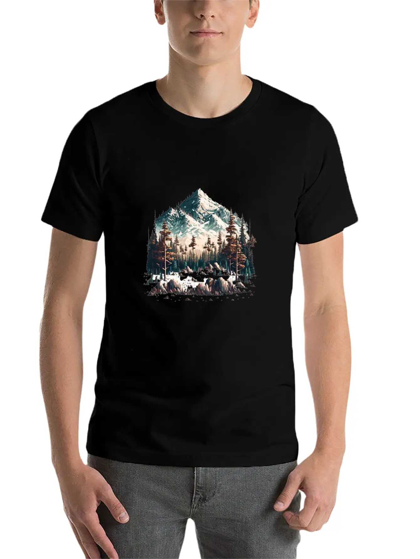 Hidden Nature Basic Graphic T-Shirt – Daily Comfort In Soft Cotton