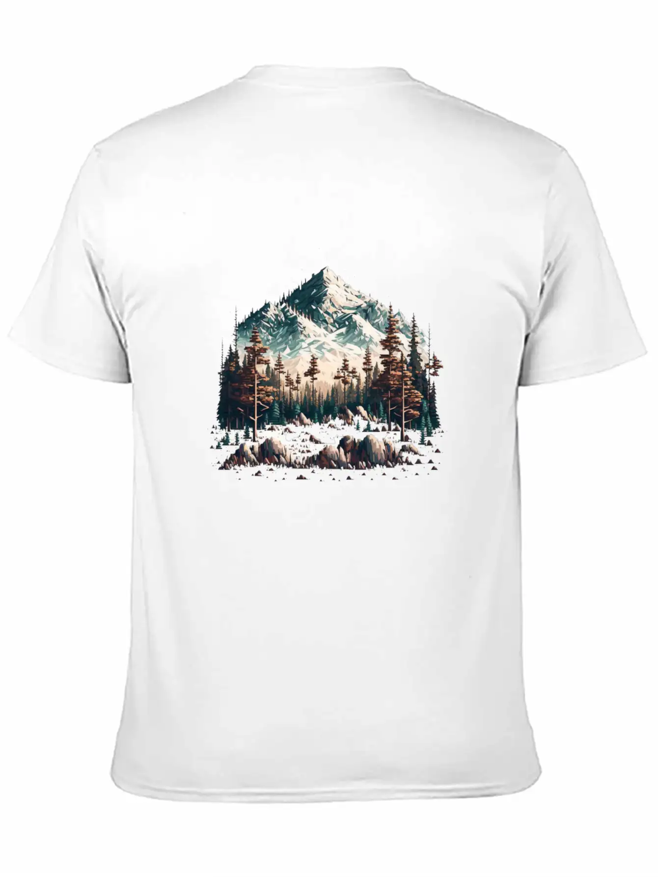 Hidden Nature Basic Graphic T-Shirt – Daily Comfort In Soft Cotton