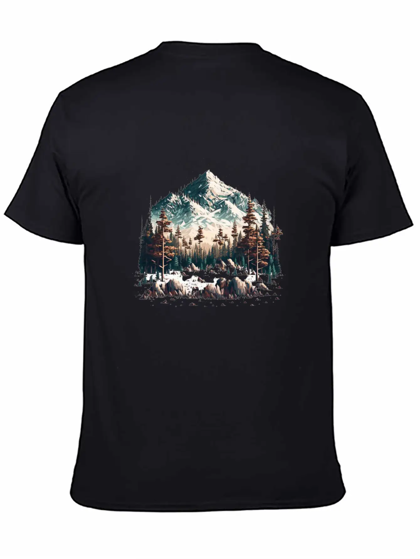 Hidden Nature Basic Graphic T-Shirt – Daily Comfort In Soft Cotton