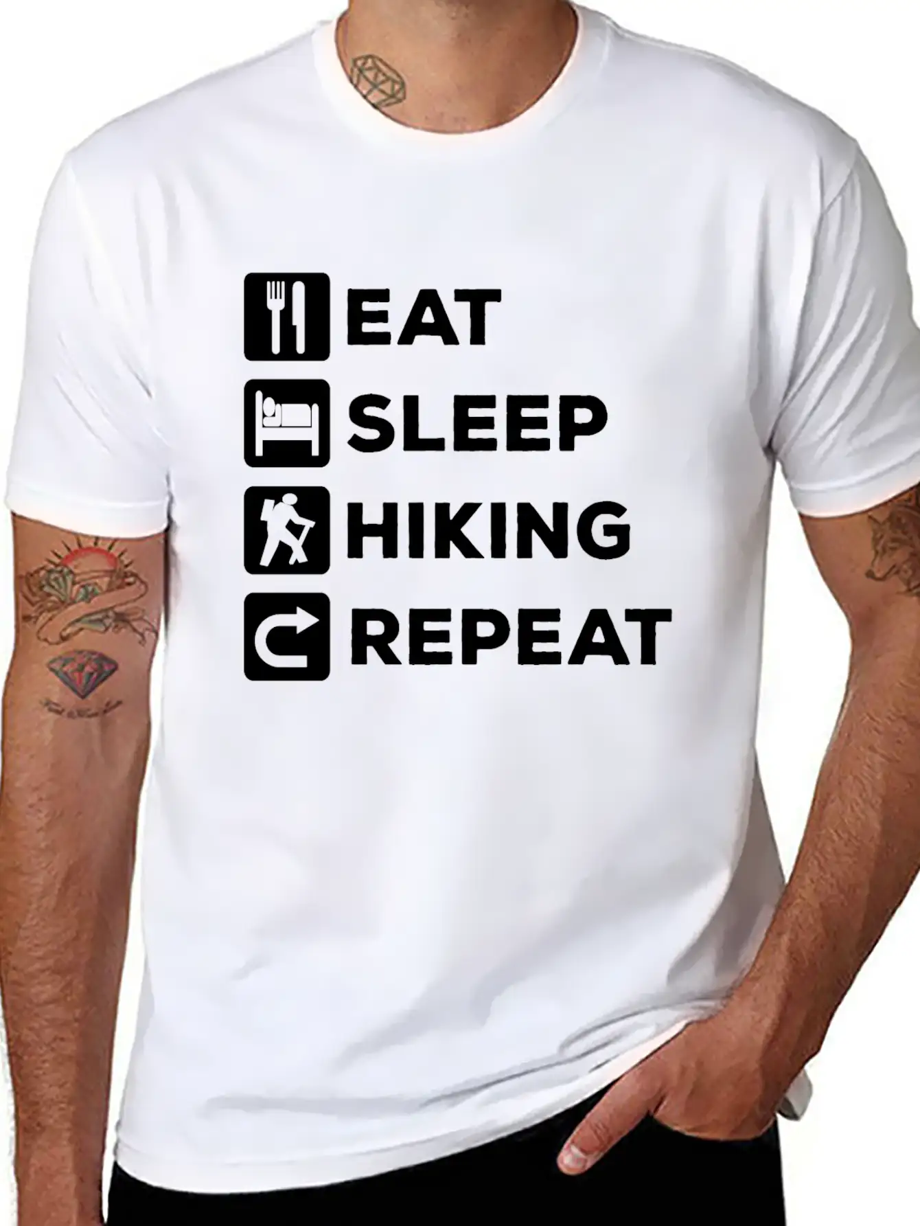 Hike Timeless Short Sleeve Tee – Comfy And Minimalist Design