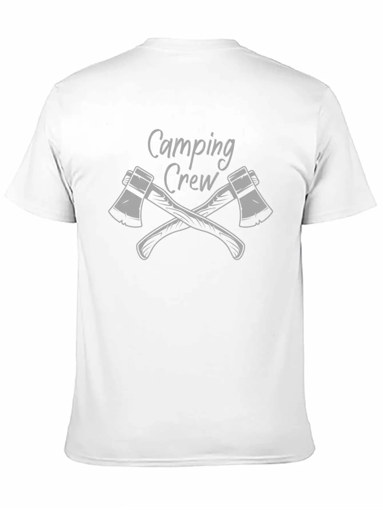 Hiking Camp Matching Campfire Camping Crew Unisex Short Sleeve Soft Cotton T-Shirt – Casual Everyday Wear