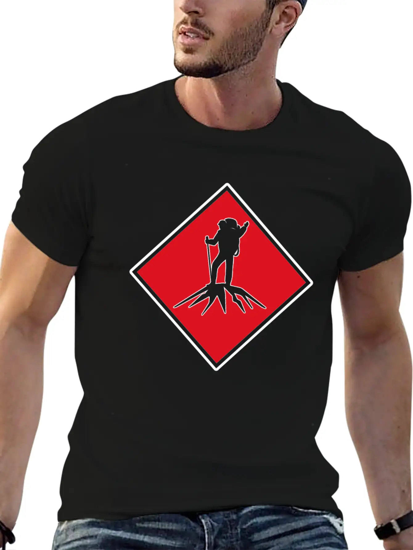 Hiking Essential Unisex Summer Tee – Soft Cotton Casual Fit