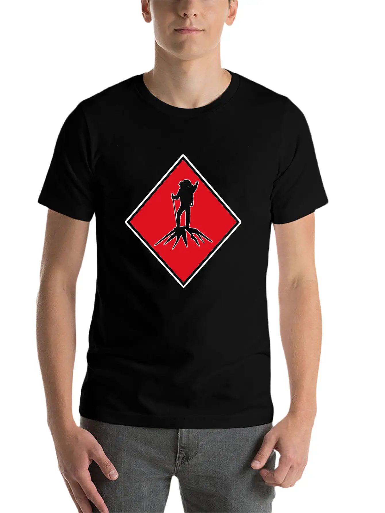 Hiking Essential Unisex Summer Tee – Soft Cotton Casual Fit