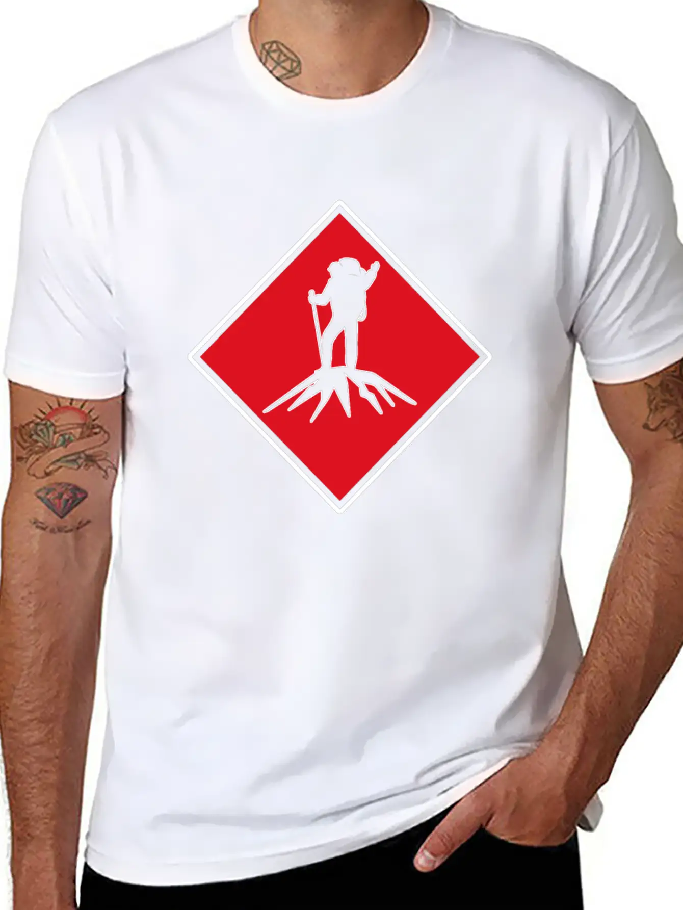Hiking Essential Unisex Summer Tee – Soft Cotton Casual Fit