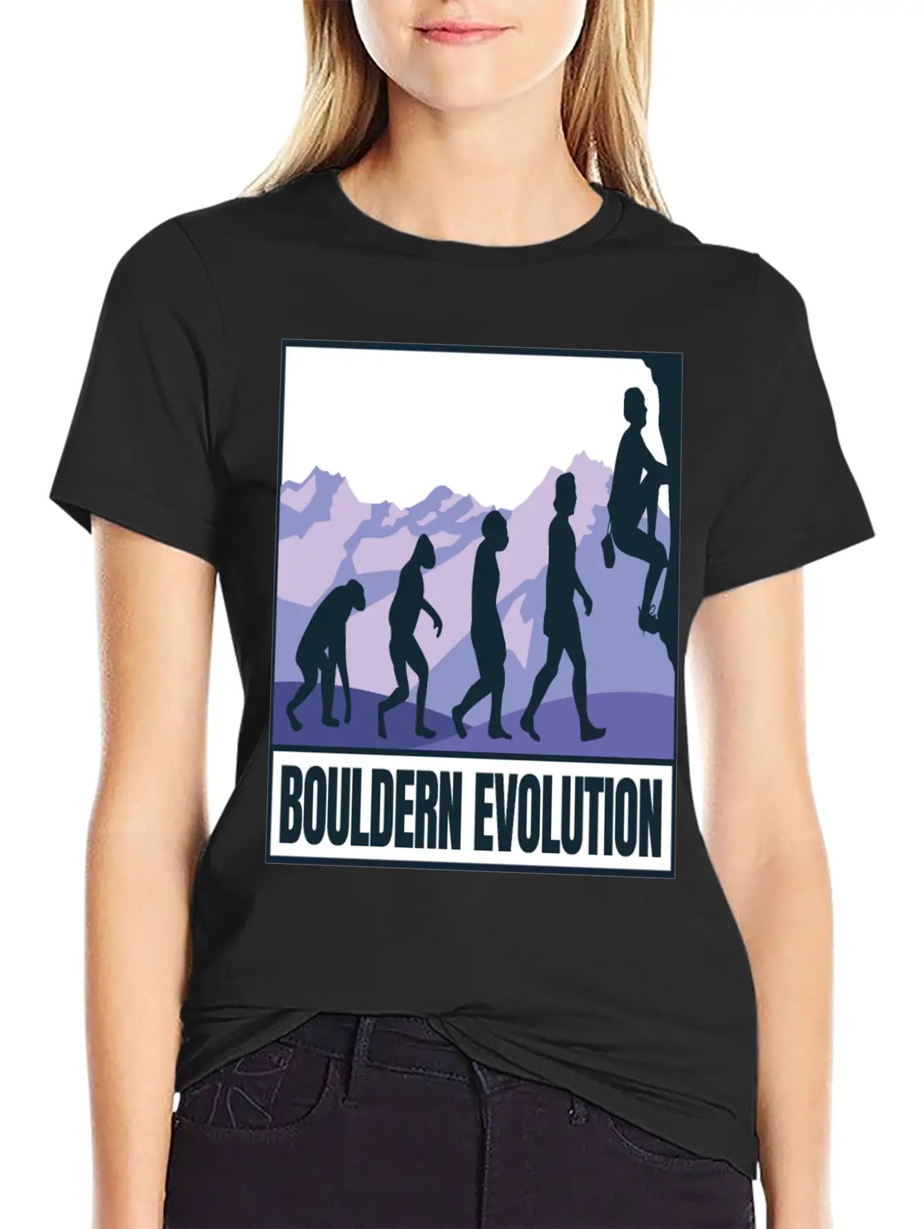 Hiking Hiking Mountain Trail Mountains Peaks Timeless Short Sleeve Tee – Comfy And Minimalist Design