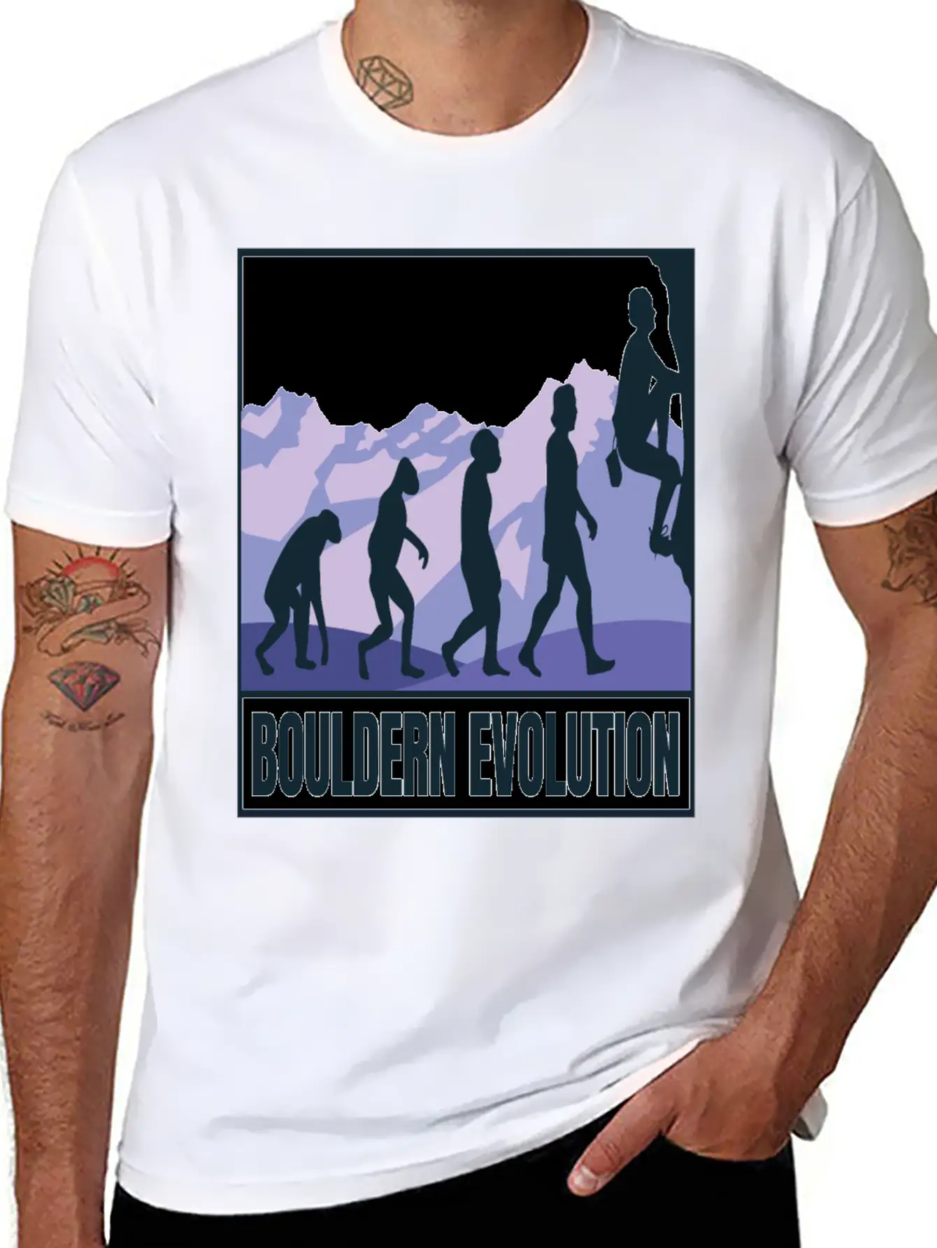 Hiking Hiking Mountain Trail Mountains Peaks Timeless Short Sleeve Tee – Comfy And Minimalist Design