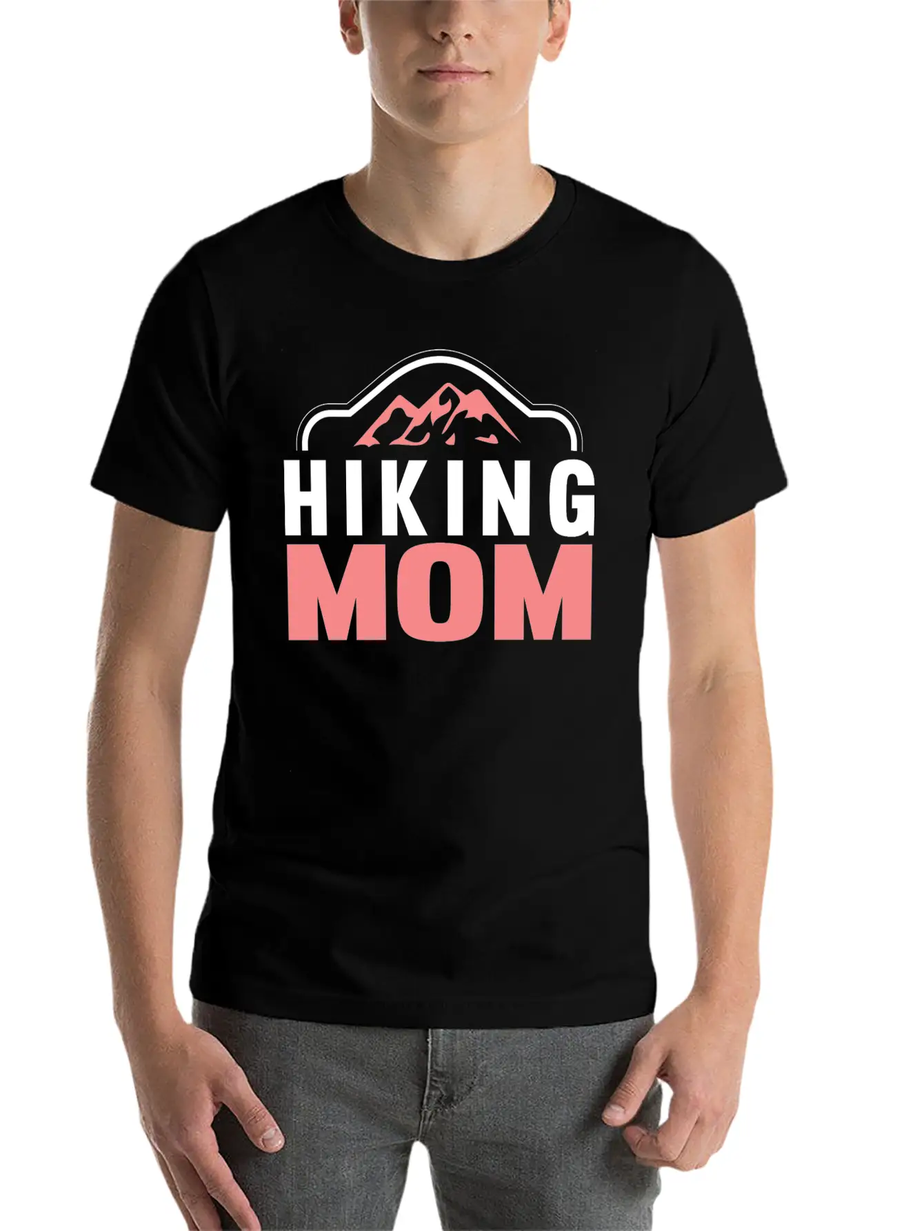 Hiking Mom Hike Mother's Day Trekking Mother Women Timeless Short Sleeve Tee – Comfy And Minimalist Design