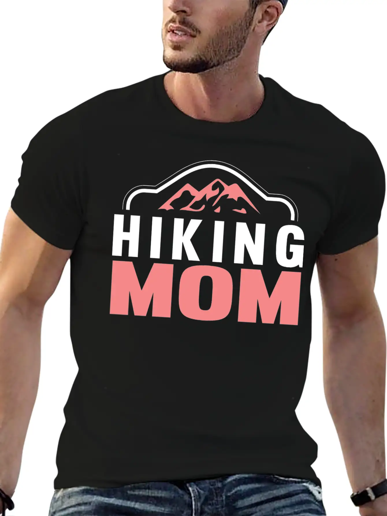 Hiking Mom Hike Mother's Day Trekking Mother Women Timeless Short Sleeve Tee – Comfy And Minimalist Design