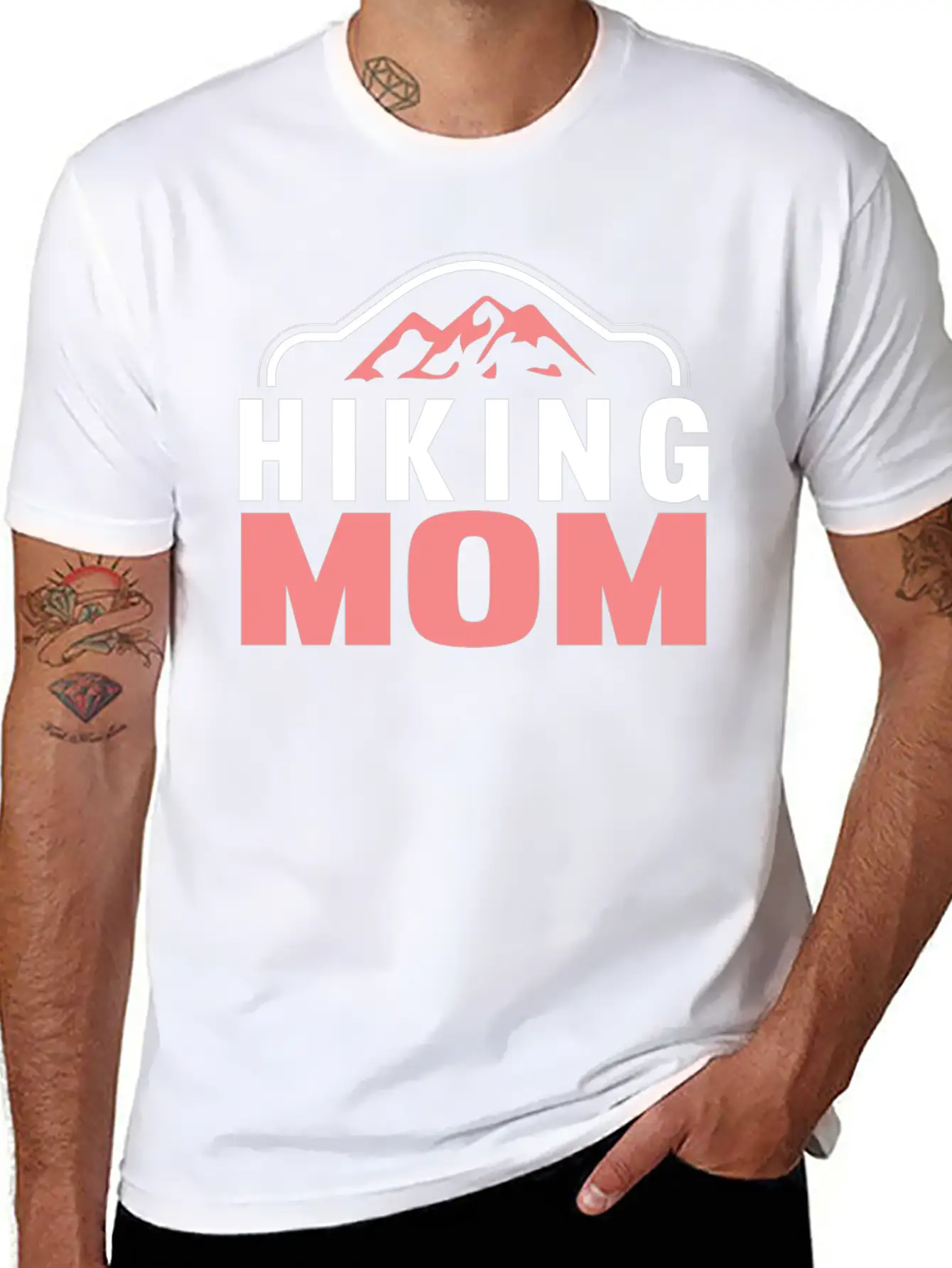 Hiking Mom Hike Mother's Day Trekking Mother Women Timeless Short Sleeve Tee – Comfy And Minimalist Design