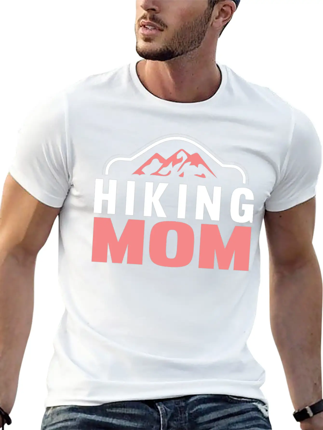 Hiking Mom Hike Mother's Day Trekking Mother Women Timeless Short Sleeve Tee – Comfy And Minimalist Design