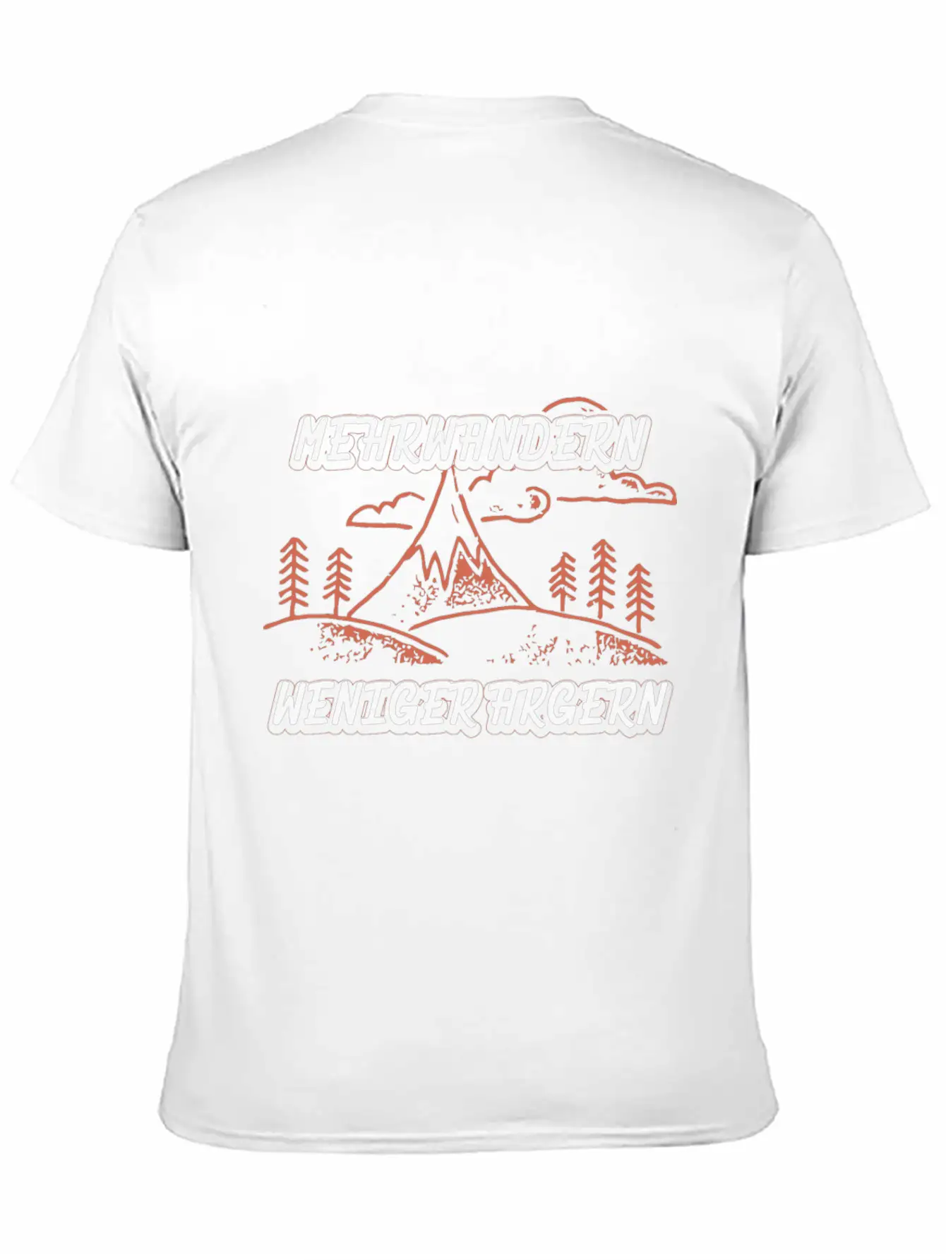 Hiking T Shirt Design Timeless Short Sleeve Tee – Comfy And Minimalist Design