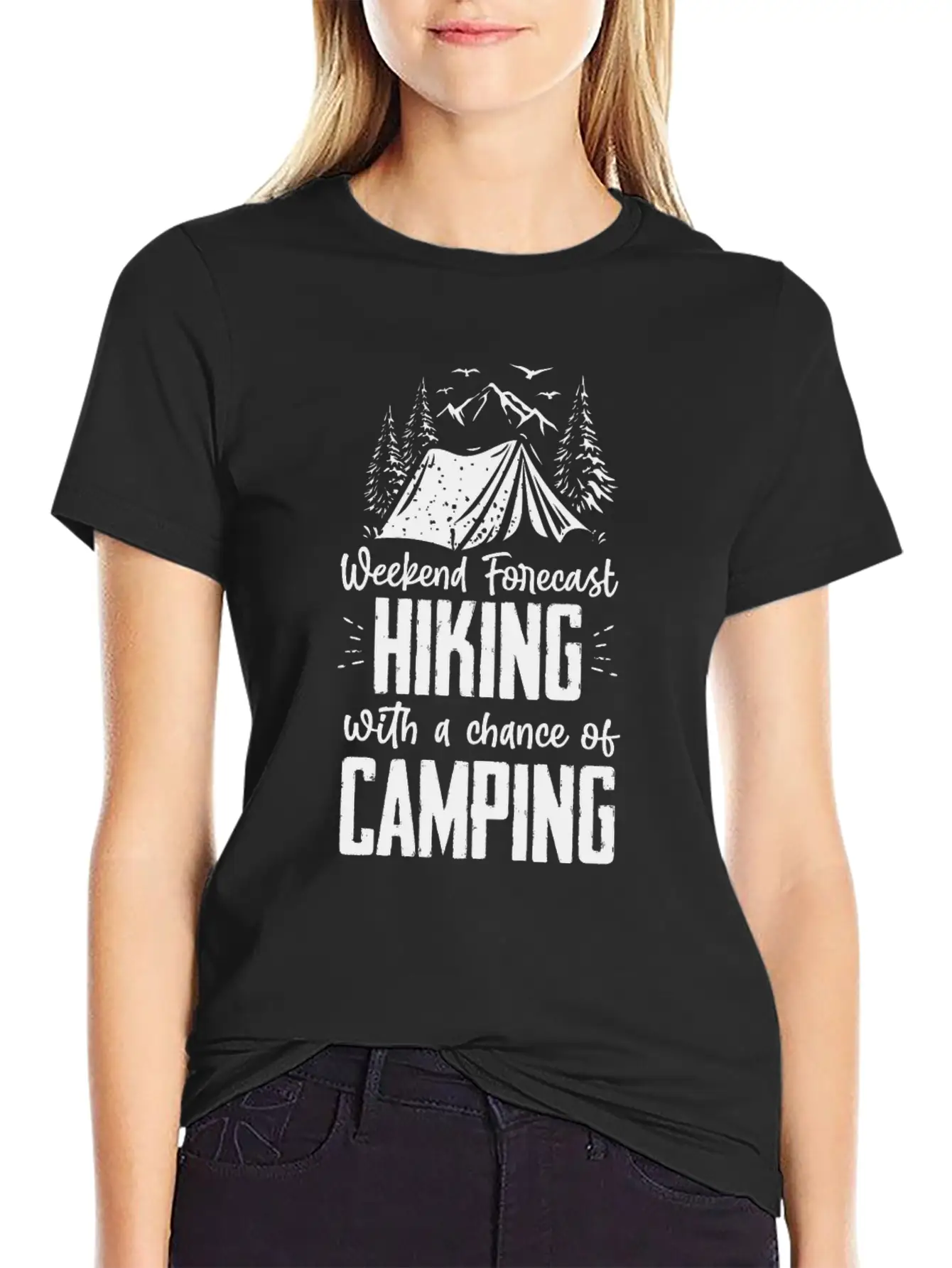 Hiking Timeless Short Sleeve Tee – Comfy And Minimalist Design
