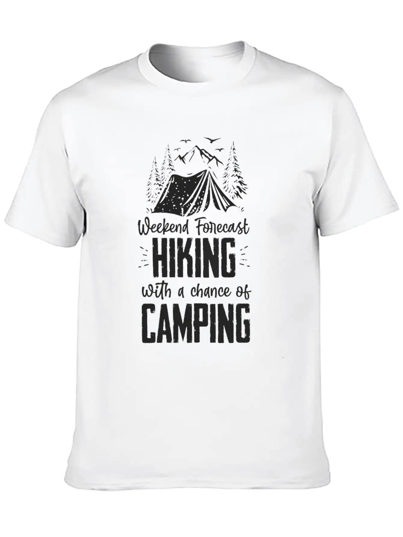 Hiking Timeless Short Sleeve Tee – Comfy And Minimalist Design