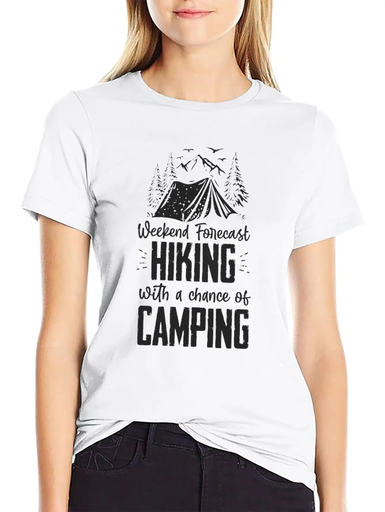 Hiking Timeless Short Sleeve Tee – Comfy And Minimalist Design