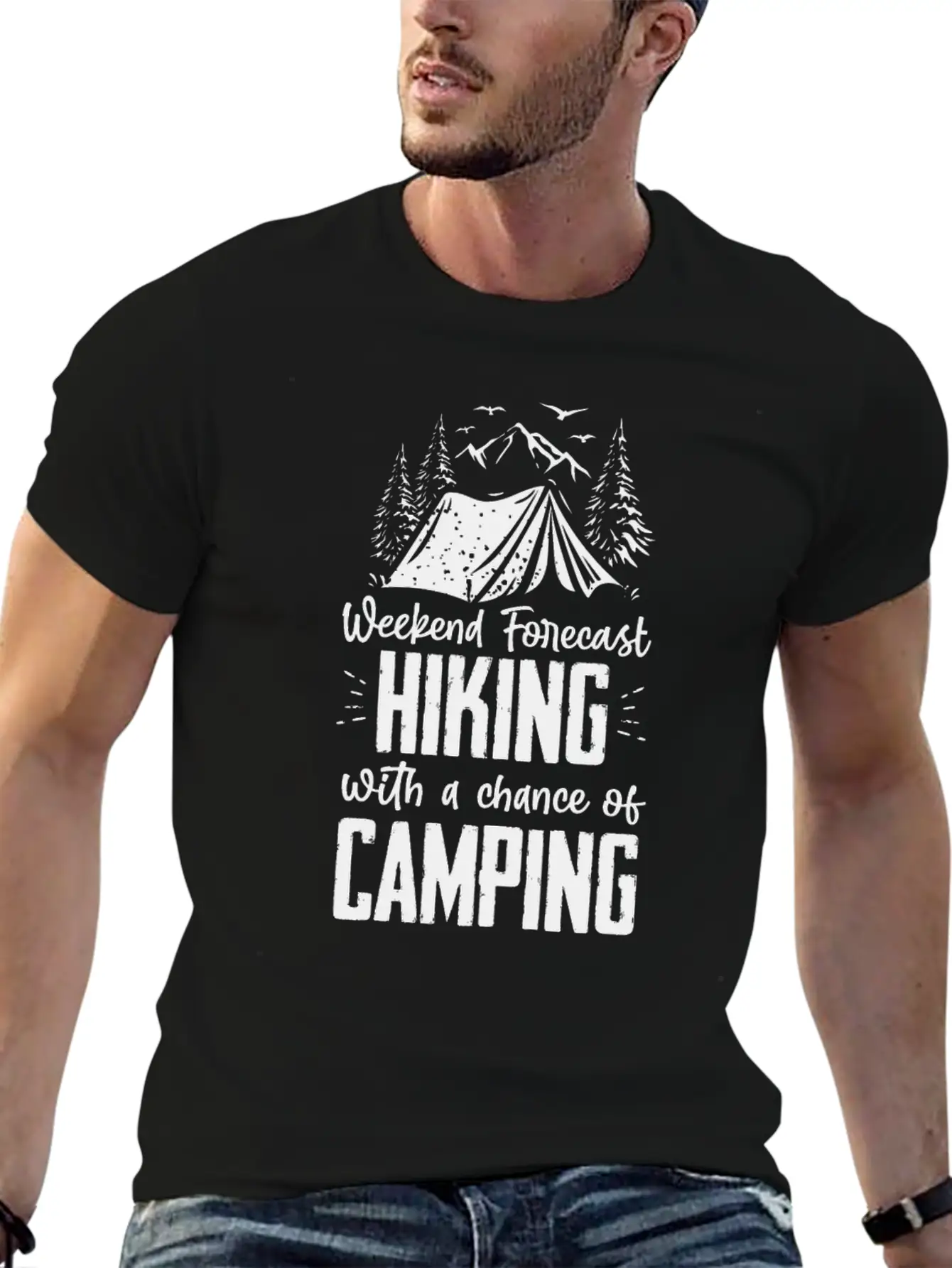 Hiking Timeless Short Sleeve Tee – Comfy And Minimalist Design