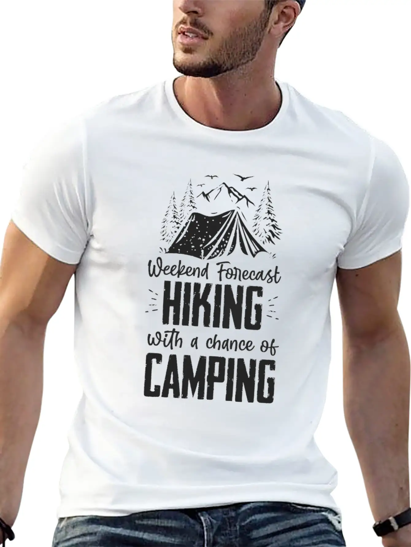 Hiking Timeless Short Sleeve Tee – Comfy And Minimalist Design