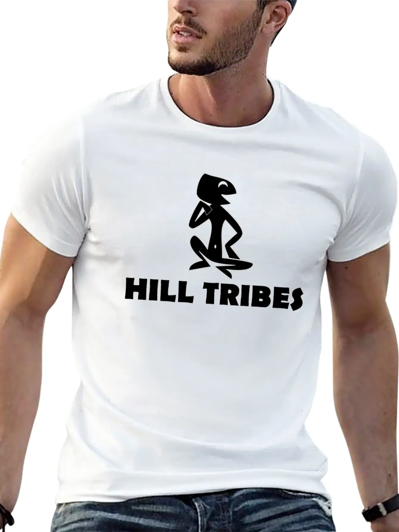 HILL TRIBES Stylish Everyday T-Shirt – Unisex Basic Cotton Tee