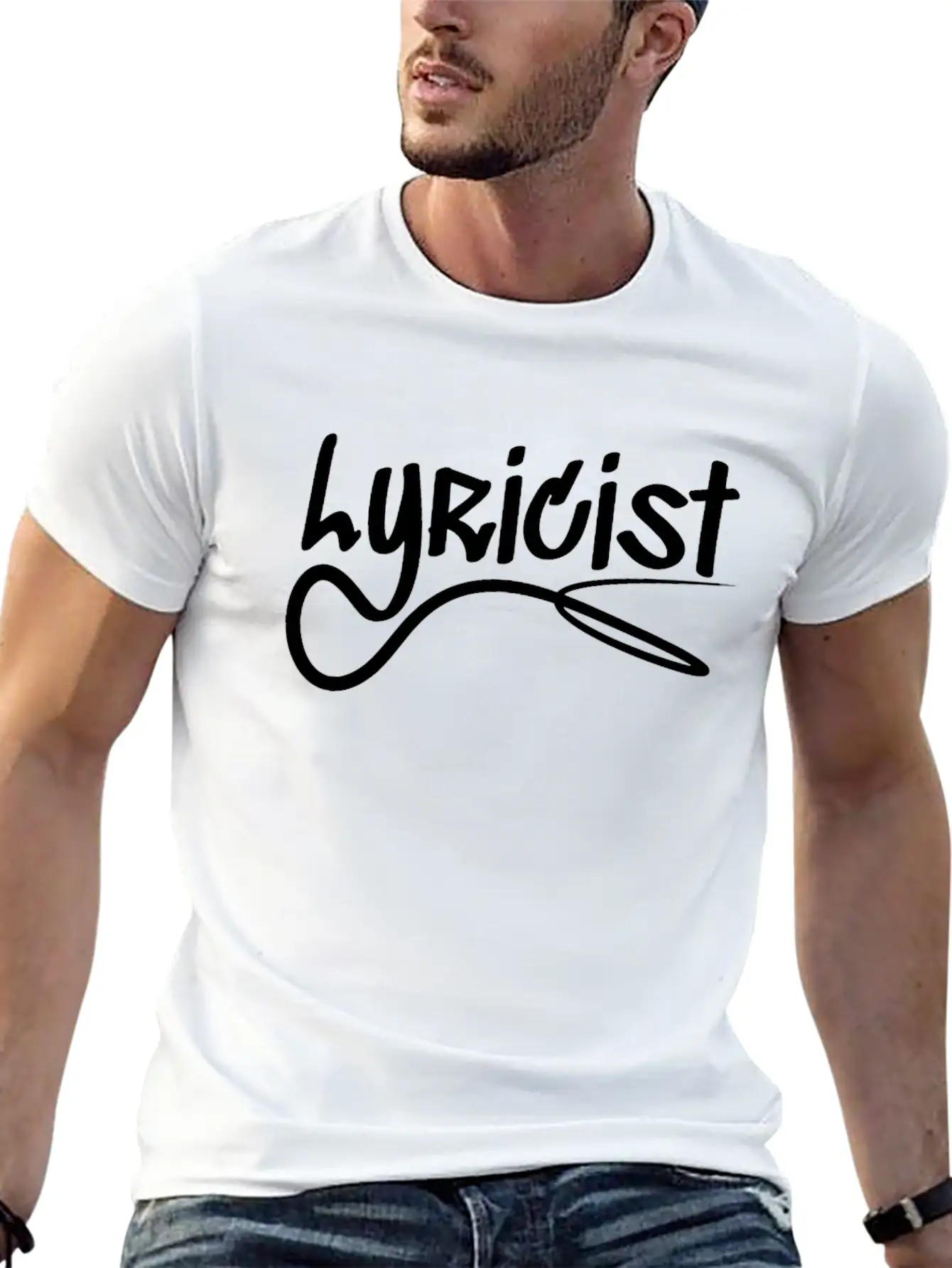 Hip Hop And Rap - Lyricist Stylish Everyday T-Shirt – Unisex Basic Cotton Tee