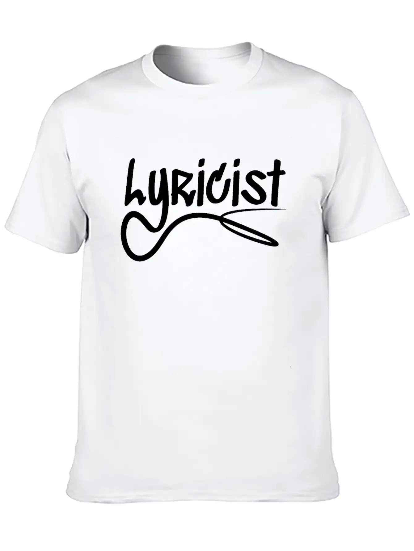 Hip Hop And Rap - Lyricist Stylish Everyday T-Shirt – Unisex Basic Cotton Tee